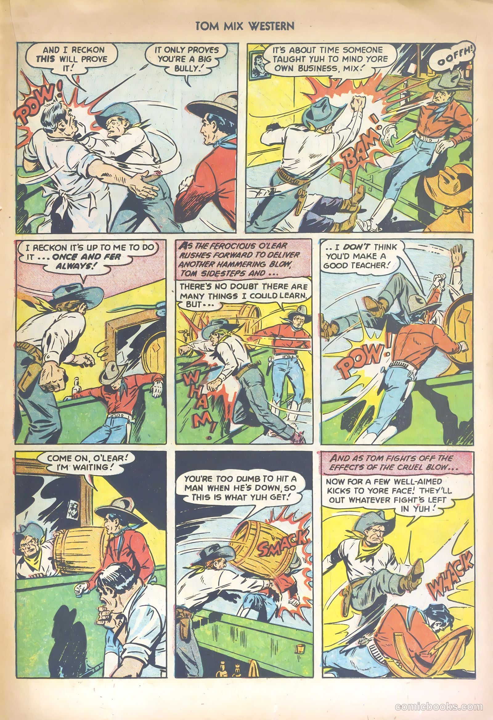 Tom Mix Western #57 — page 19 of 36