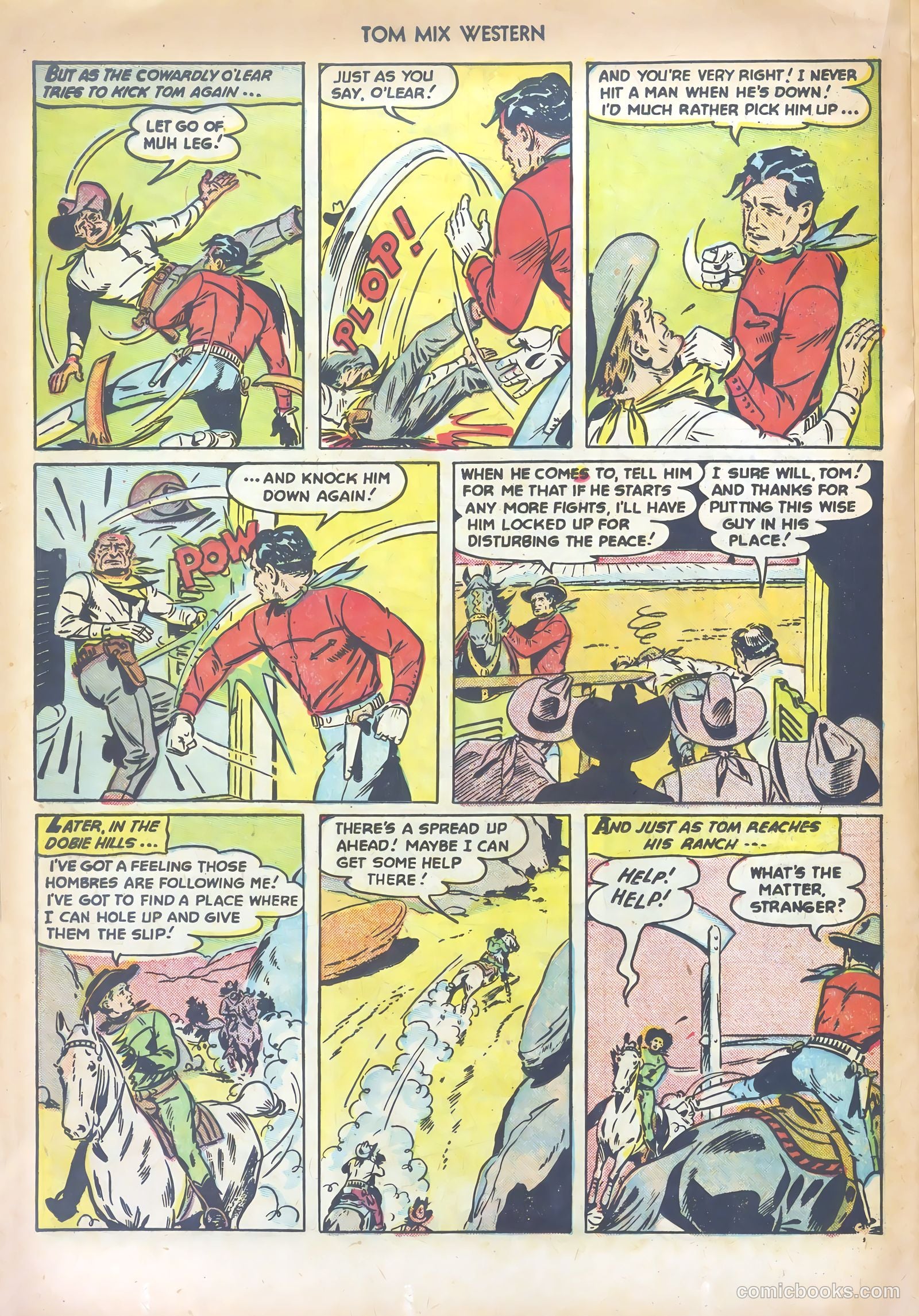 Tom Mix Western #57 — page 20 of 36