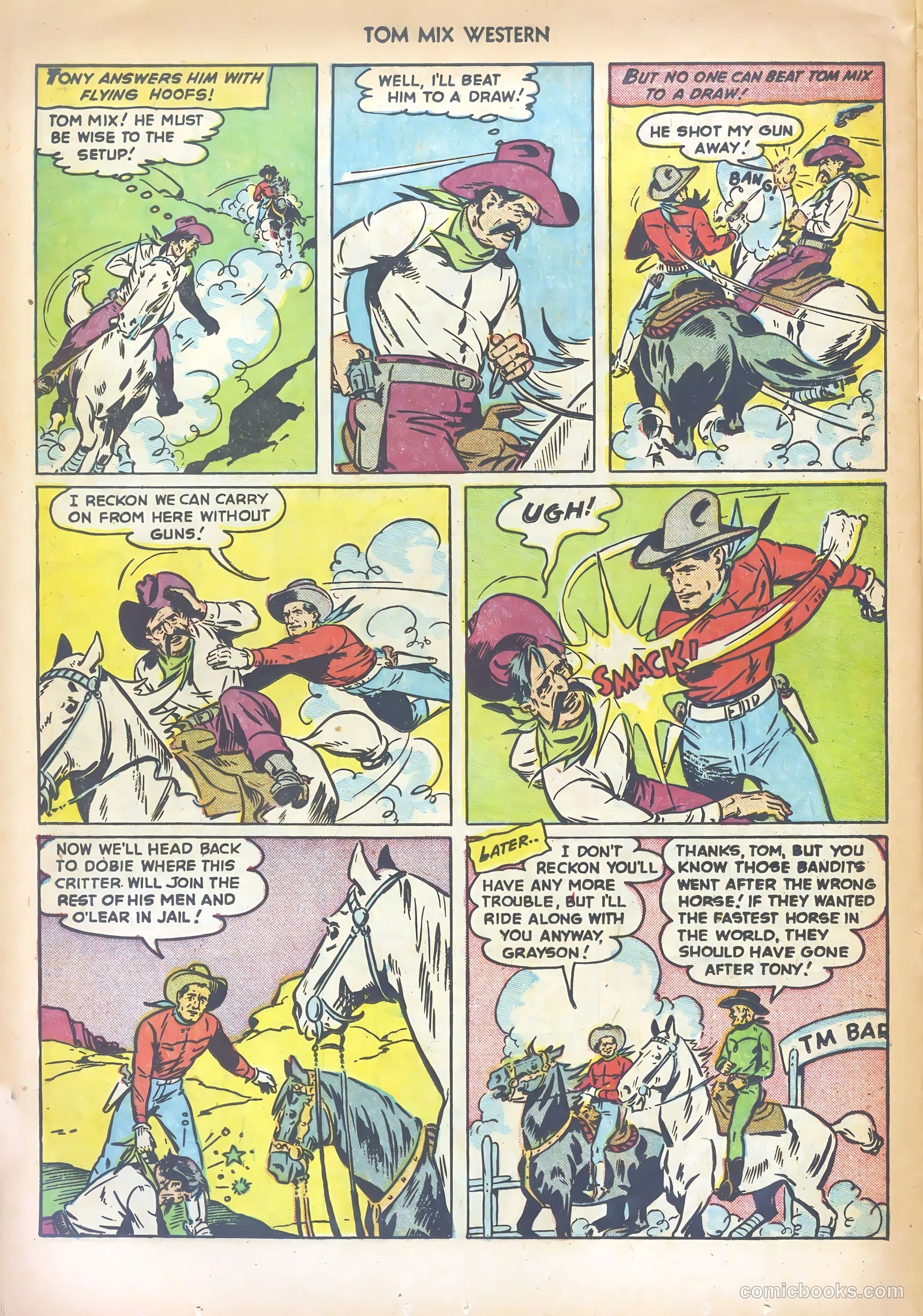 Tom Mix Western #57 — page 24 of 36