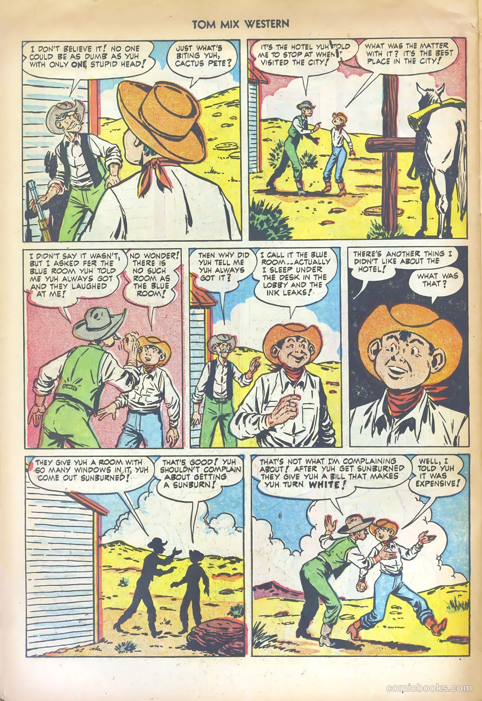 Tom Mix Western #57 — page 26 of 36