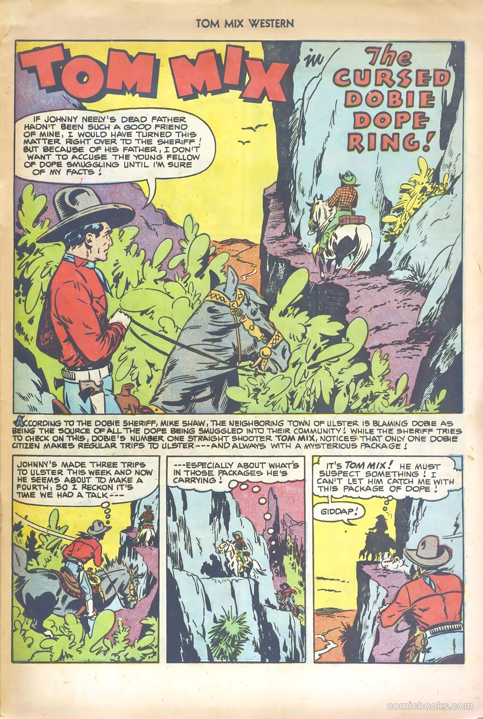 Tom Mix Western #57 — page 29 of 36