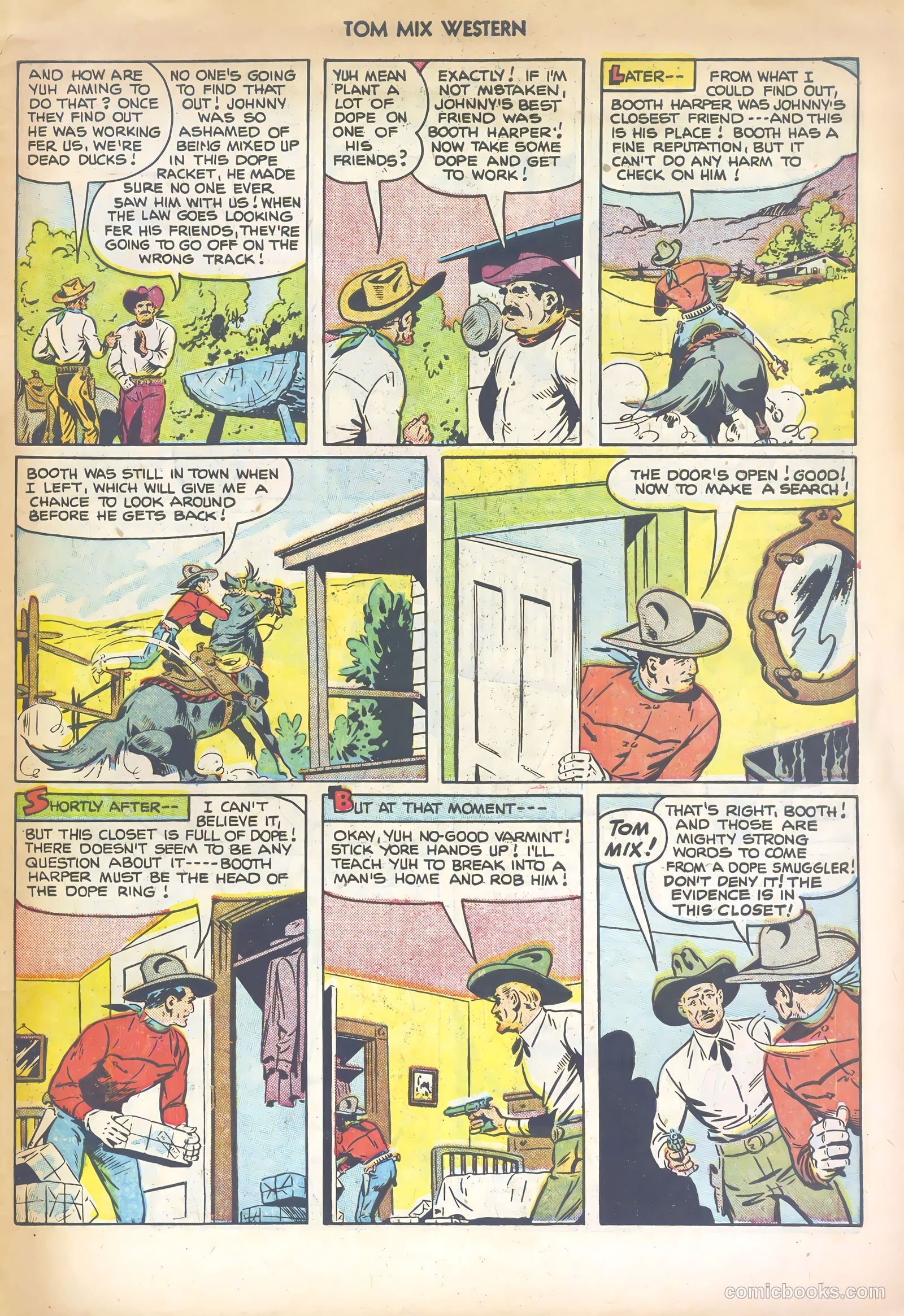 Tom Mix Western #57 — page 31 of 36