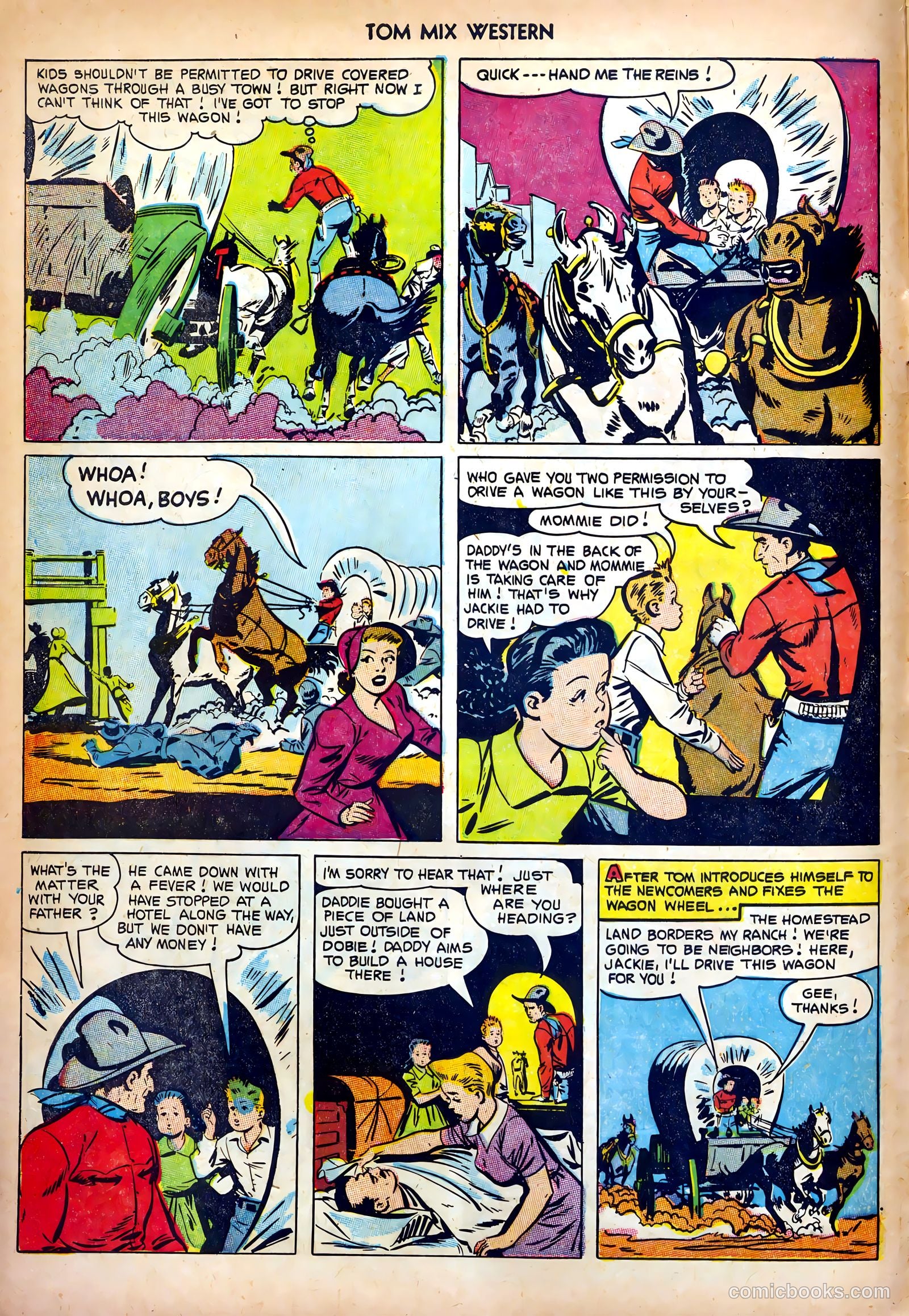 Tom Mix Western #58 — page 4 of 36