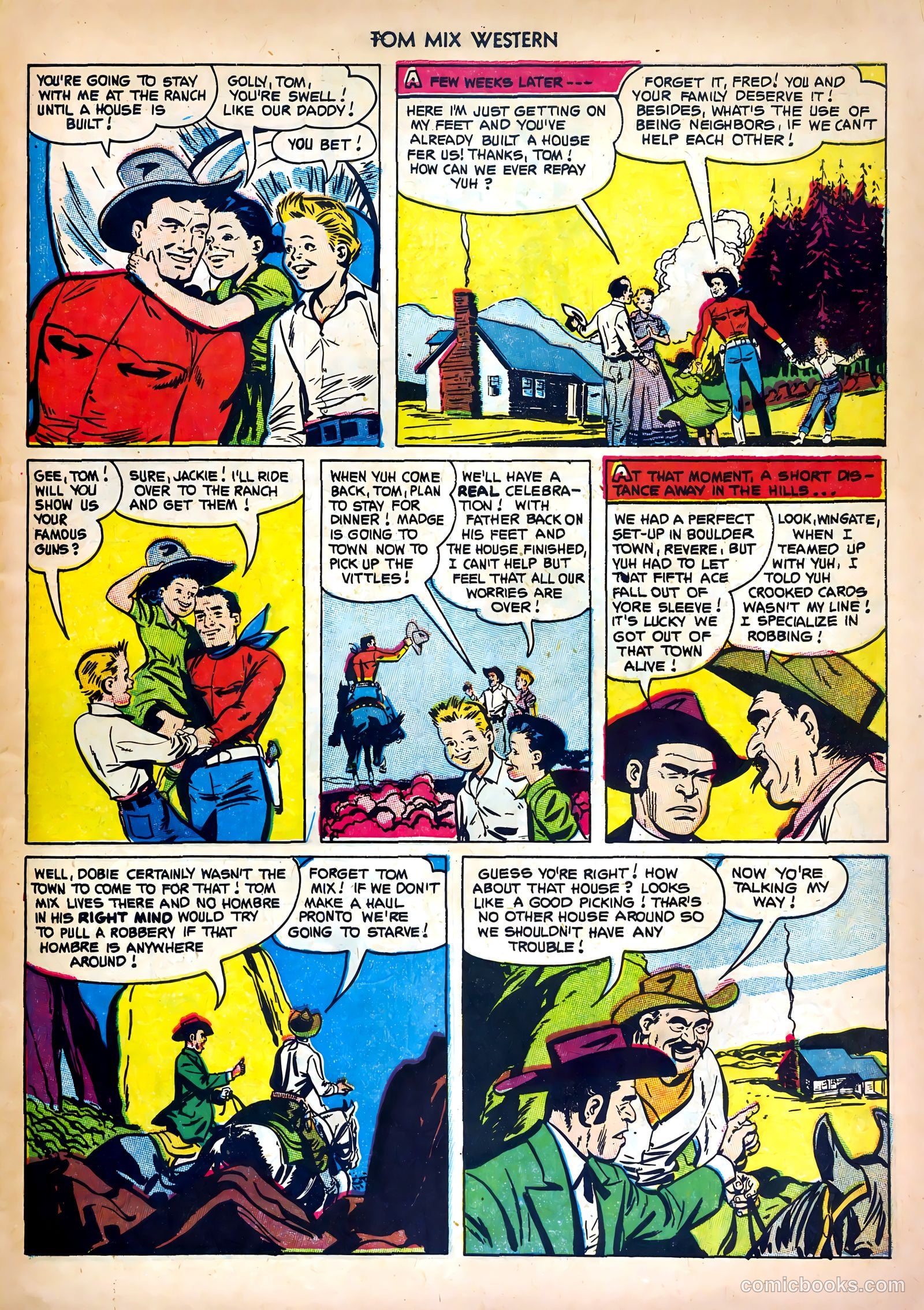 Tom Mix Western #58 — page 5 of 36