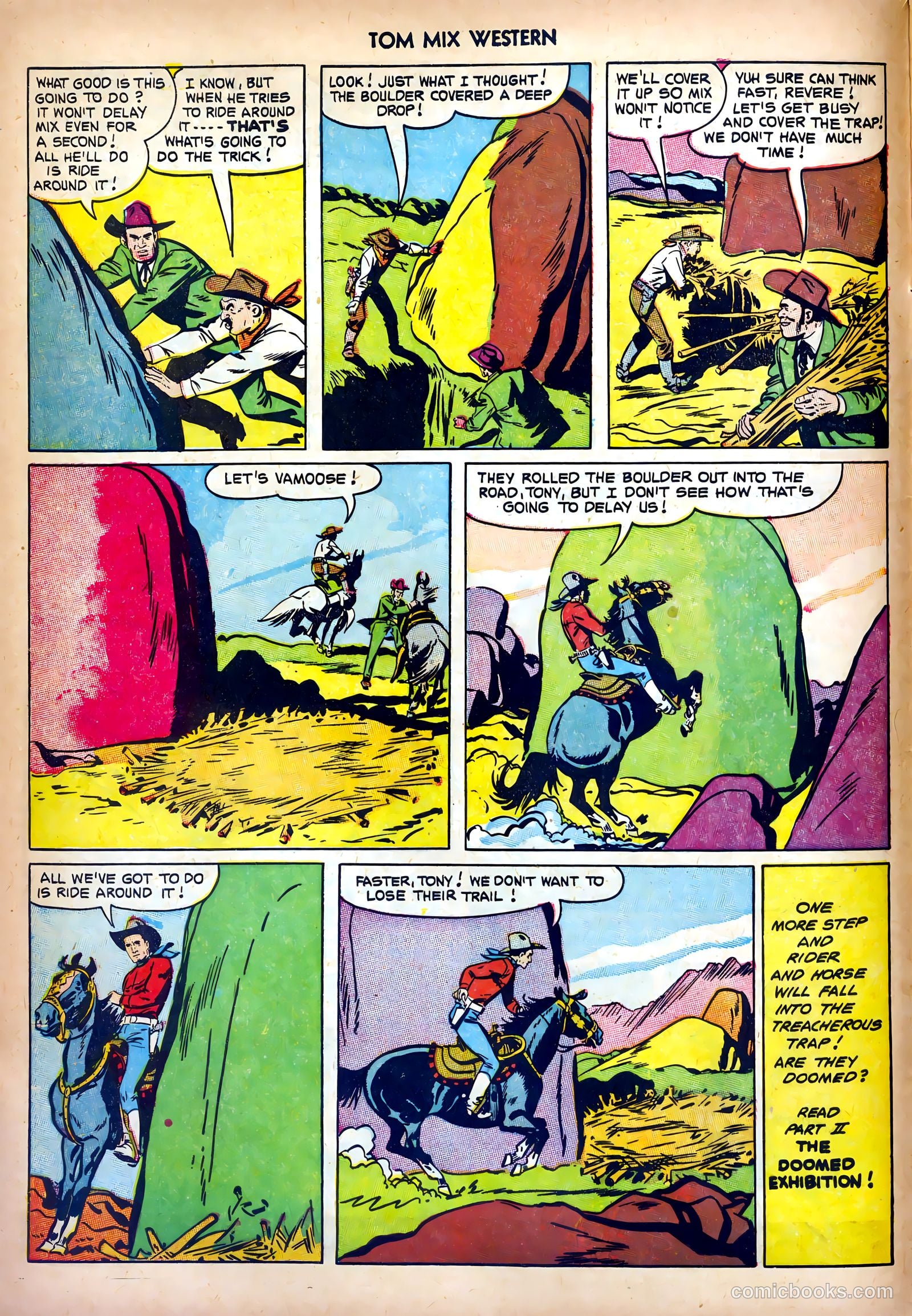 Tom Mix Western #58 — page 8 of 36