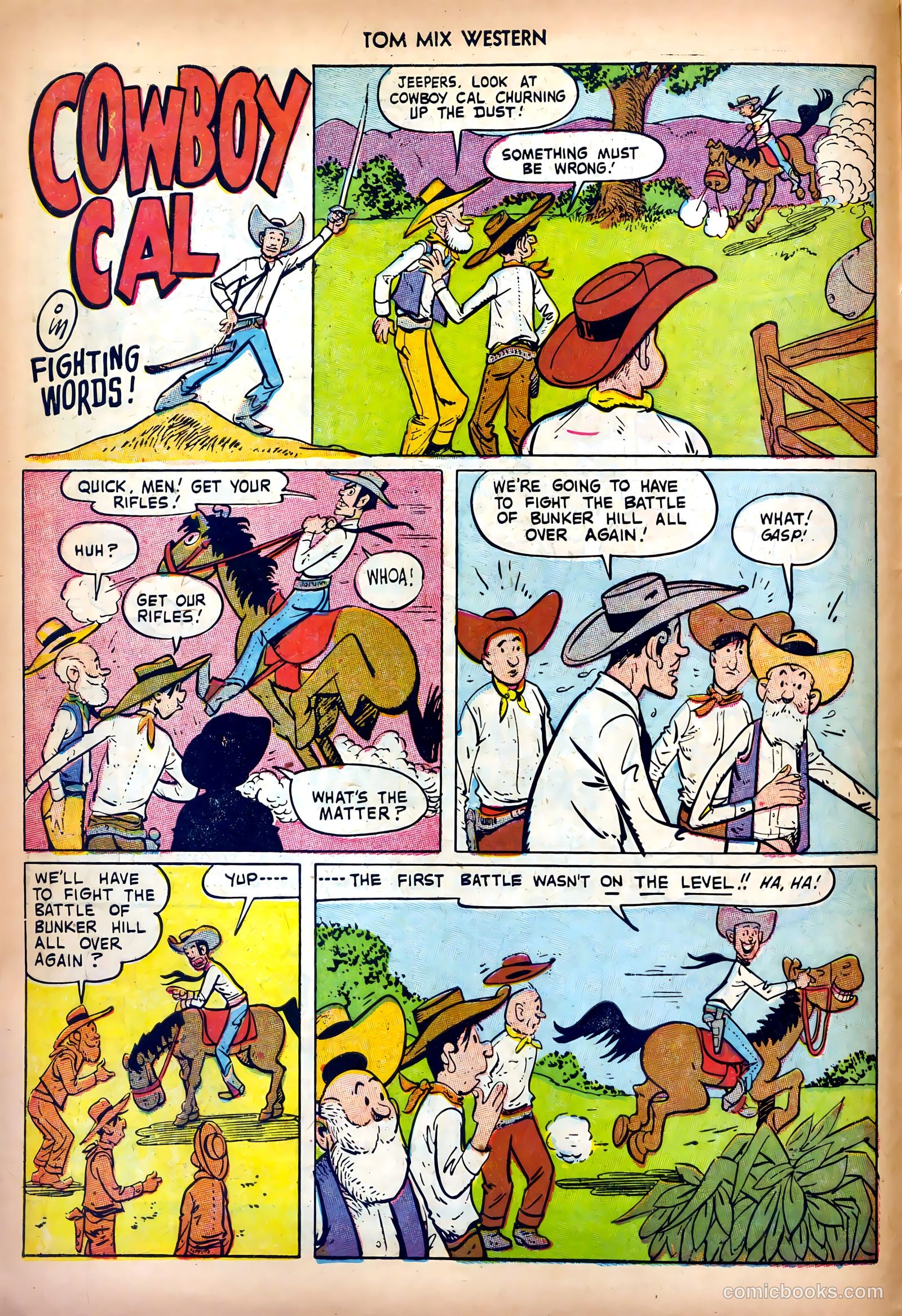 Tom Mix Western #58 — page 10 of 36