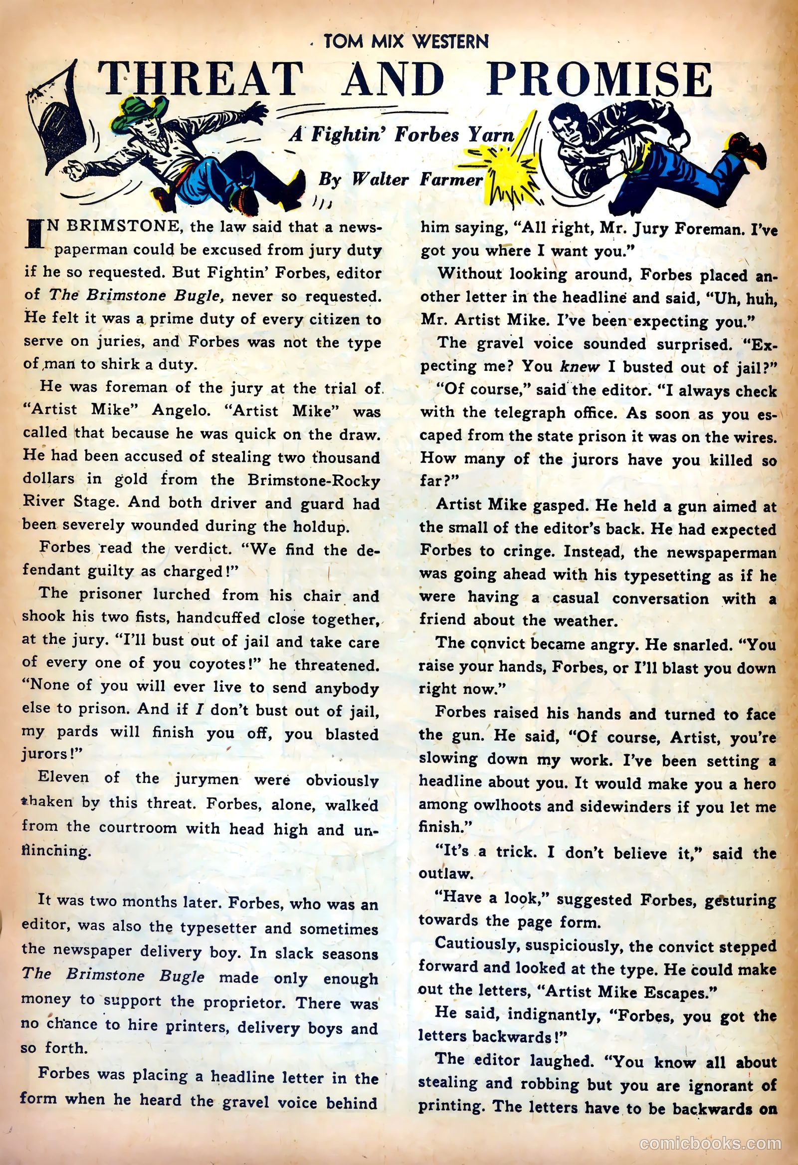 Tom Mix Western #58 — page 12 of 36