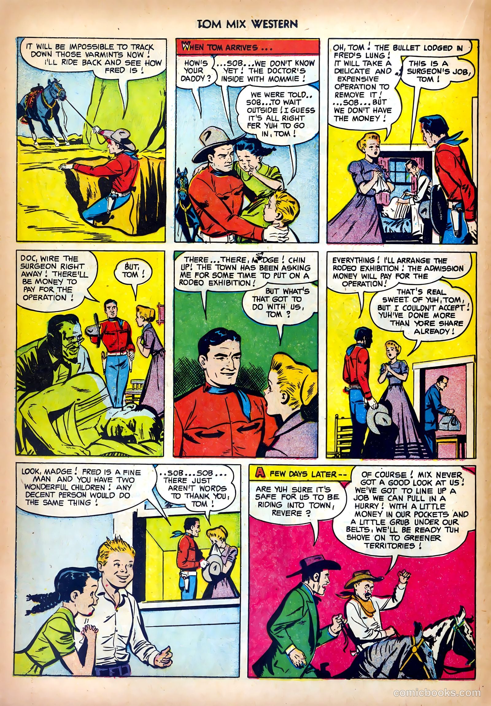 Tom Mix Western #58 — page 16 of 36