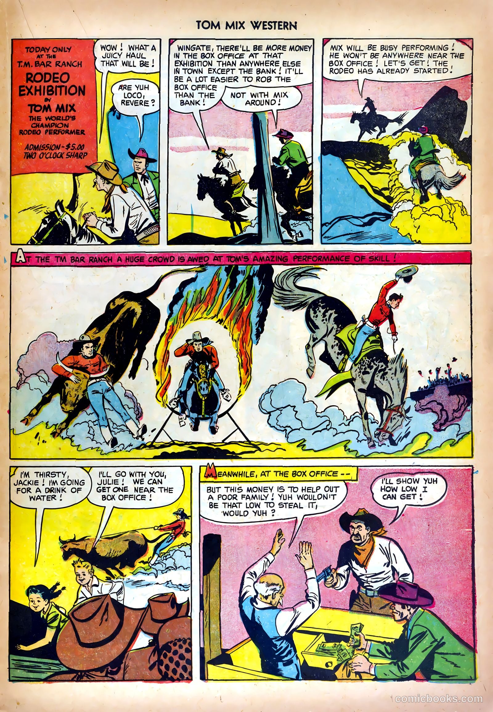 Tom Mix Western #58 — page 17 of 36