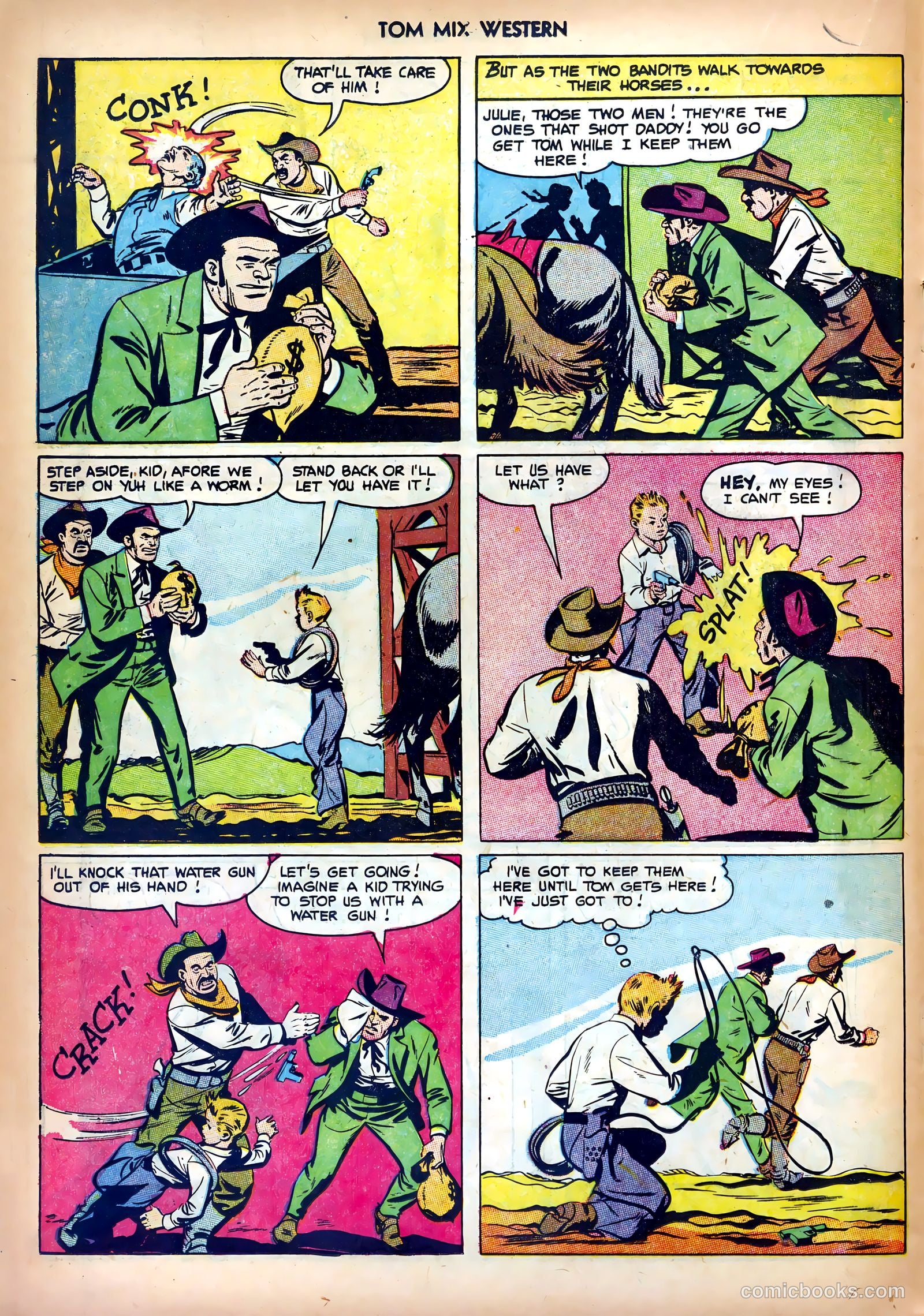 Tom Mix Western #58 — page 18 of 36