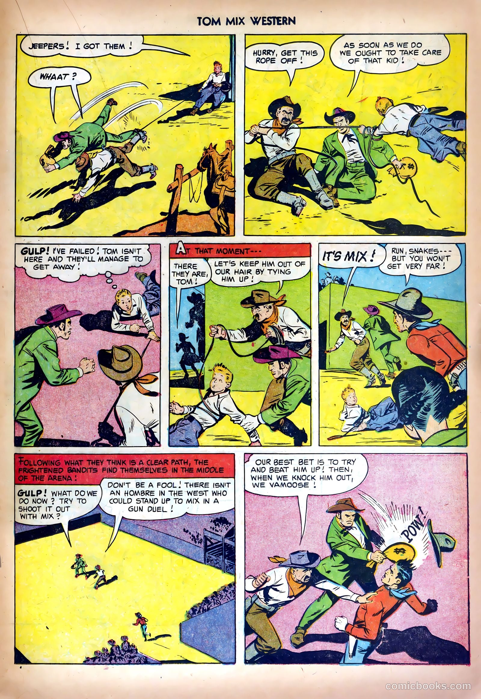 Tom Mix Western #58 — page 19 of 36