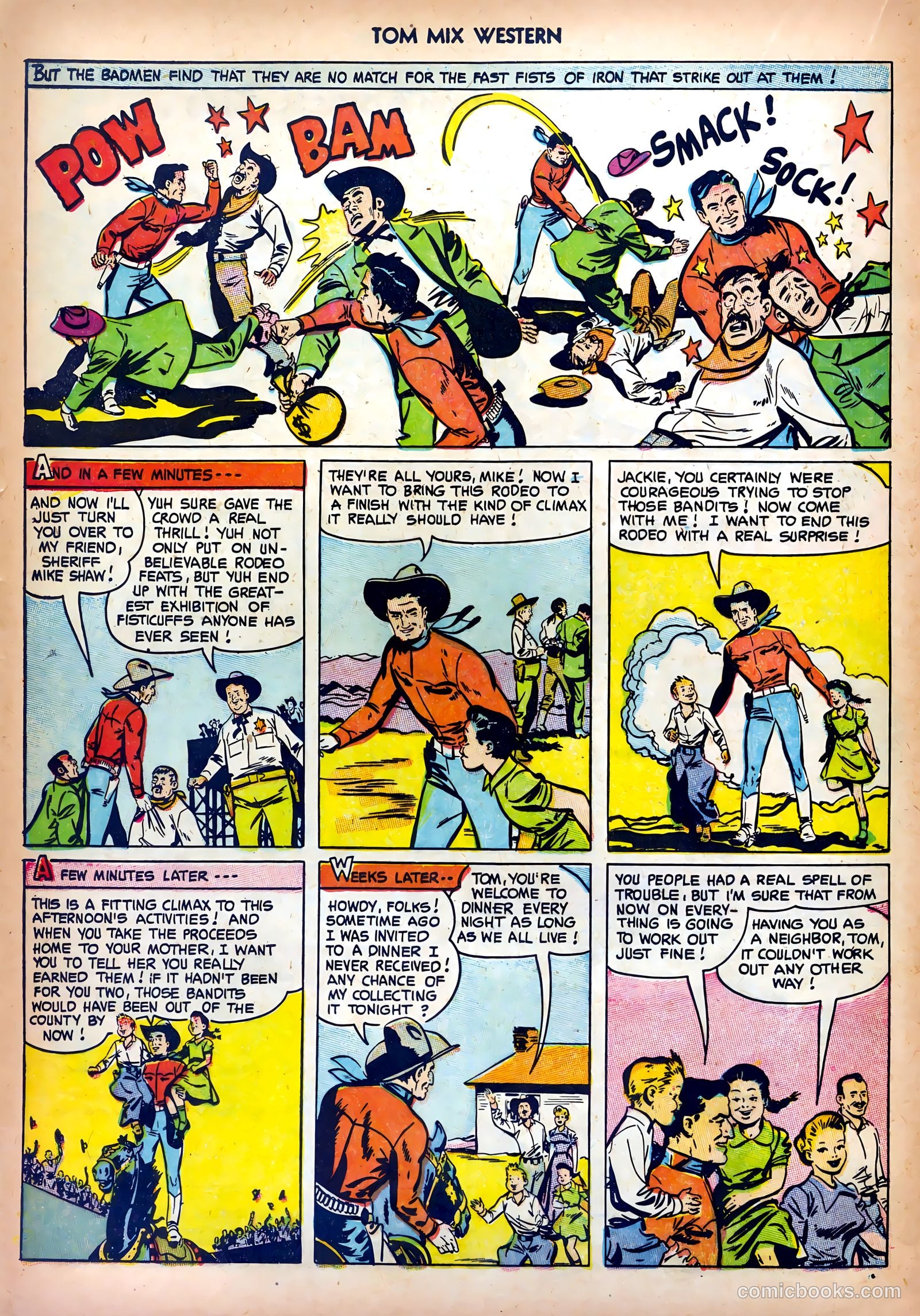 Tom Mix Western #58 — page 20 of 36