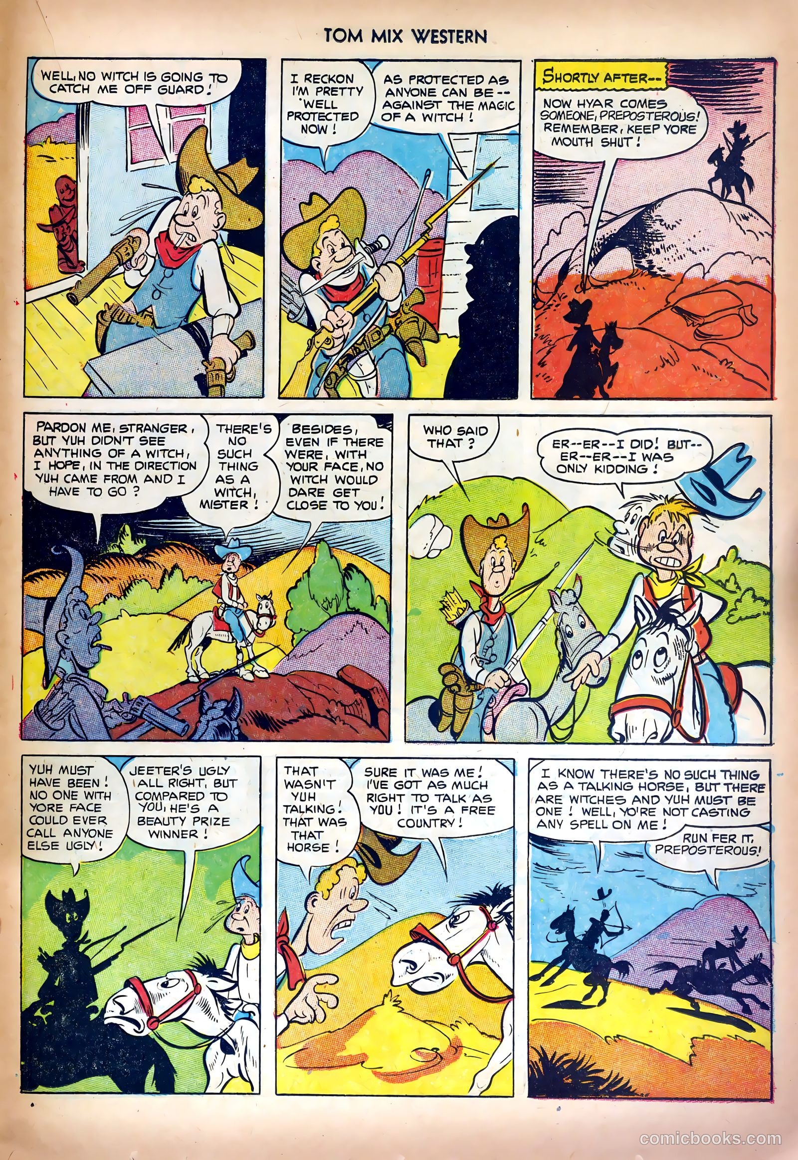 Tom Mix Western #58 — page 23 of 36
