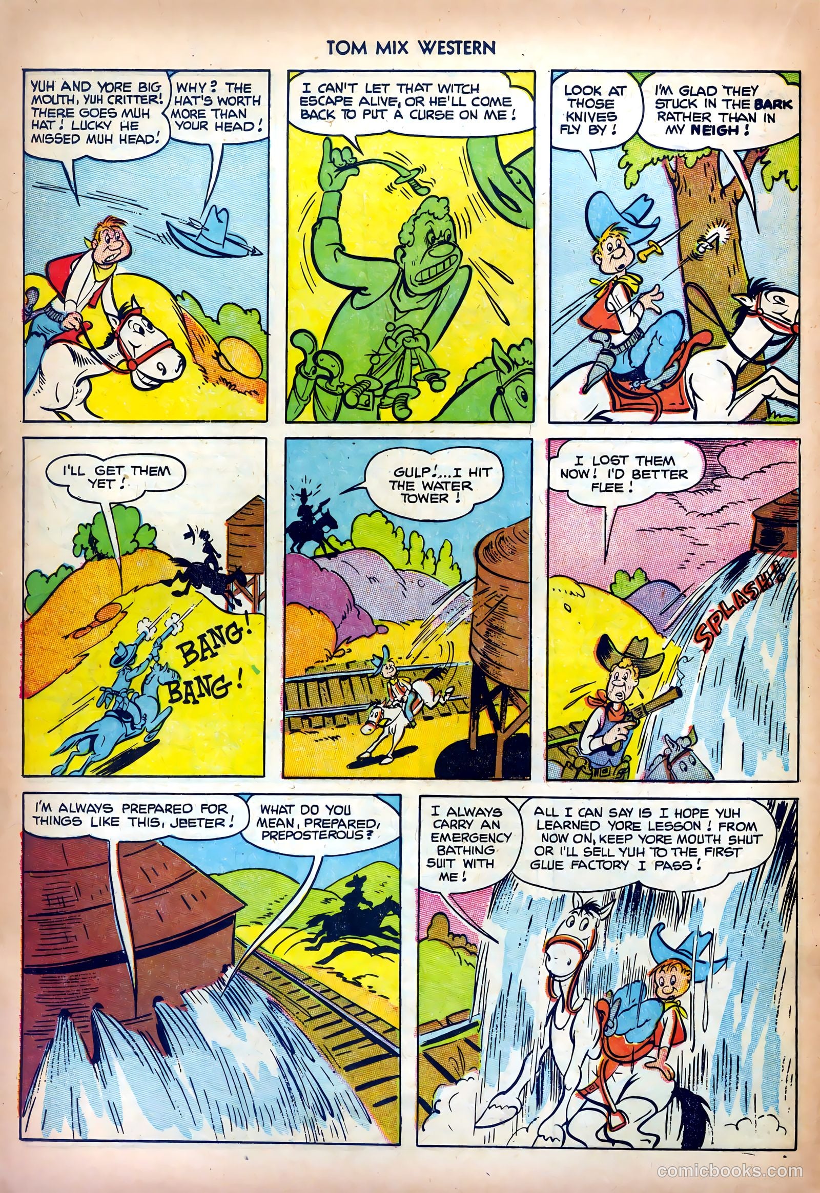 Tom Mix Western #58 — page 24 of 36