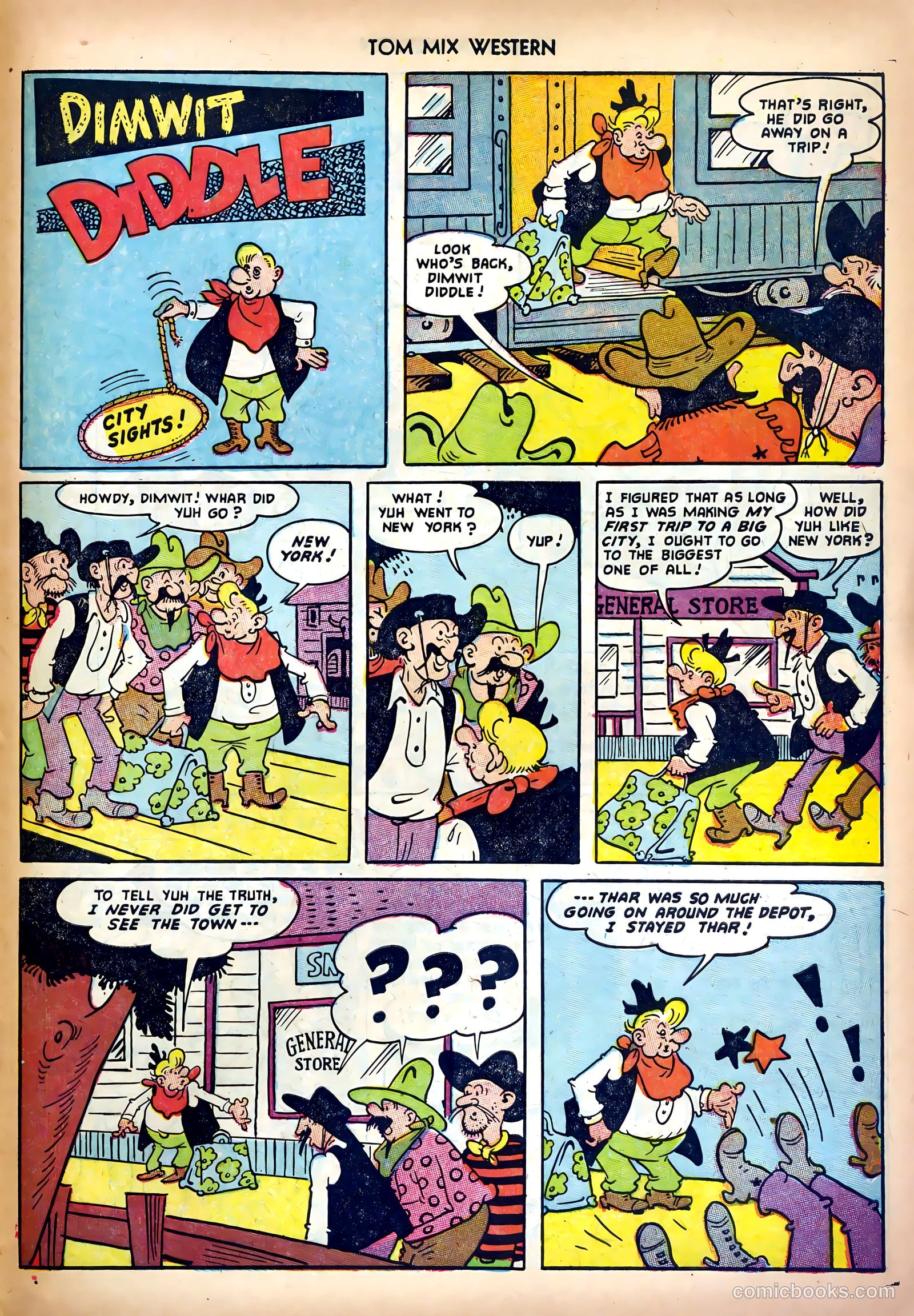 Tom Mix Western #58 — page 27 of 36