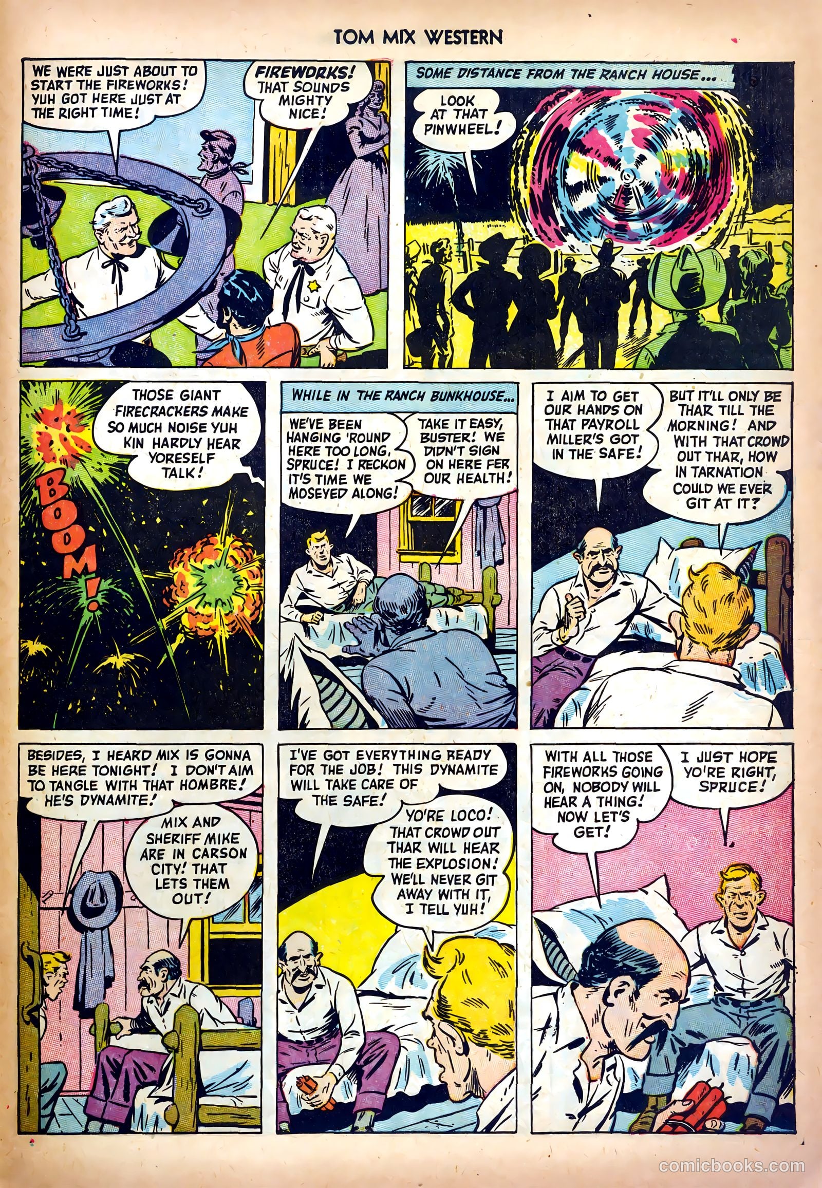 Tom Mix Western #58 — page 29 of 36