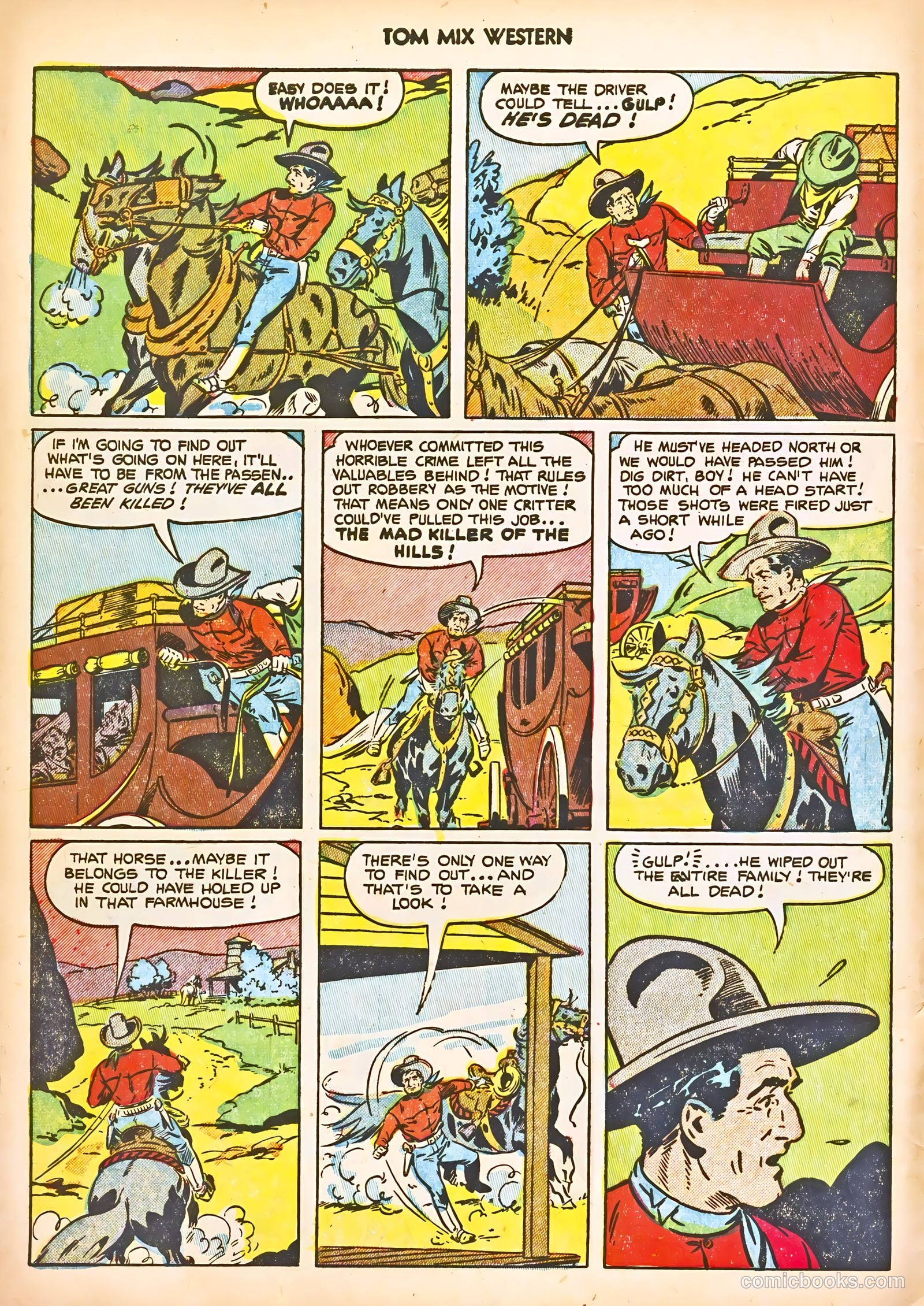 Tom Mix Western #59 — page 4 of 36