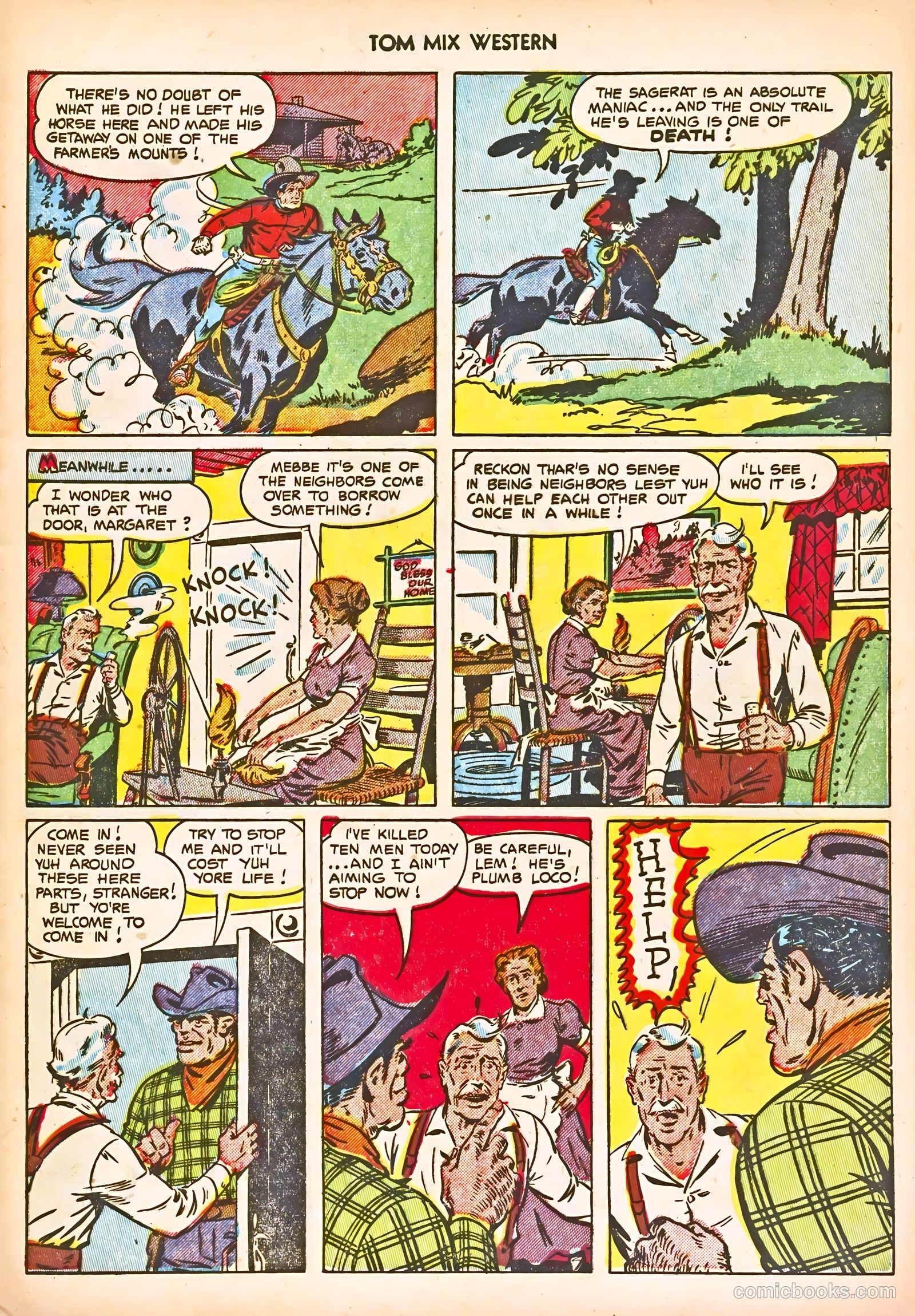 Tom Mix Western #59 — page 5 of 36