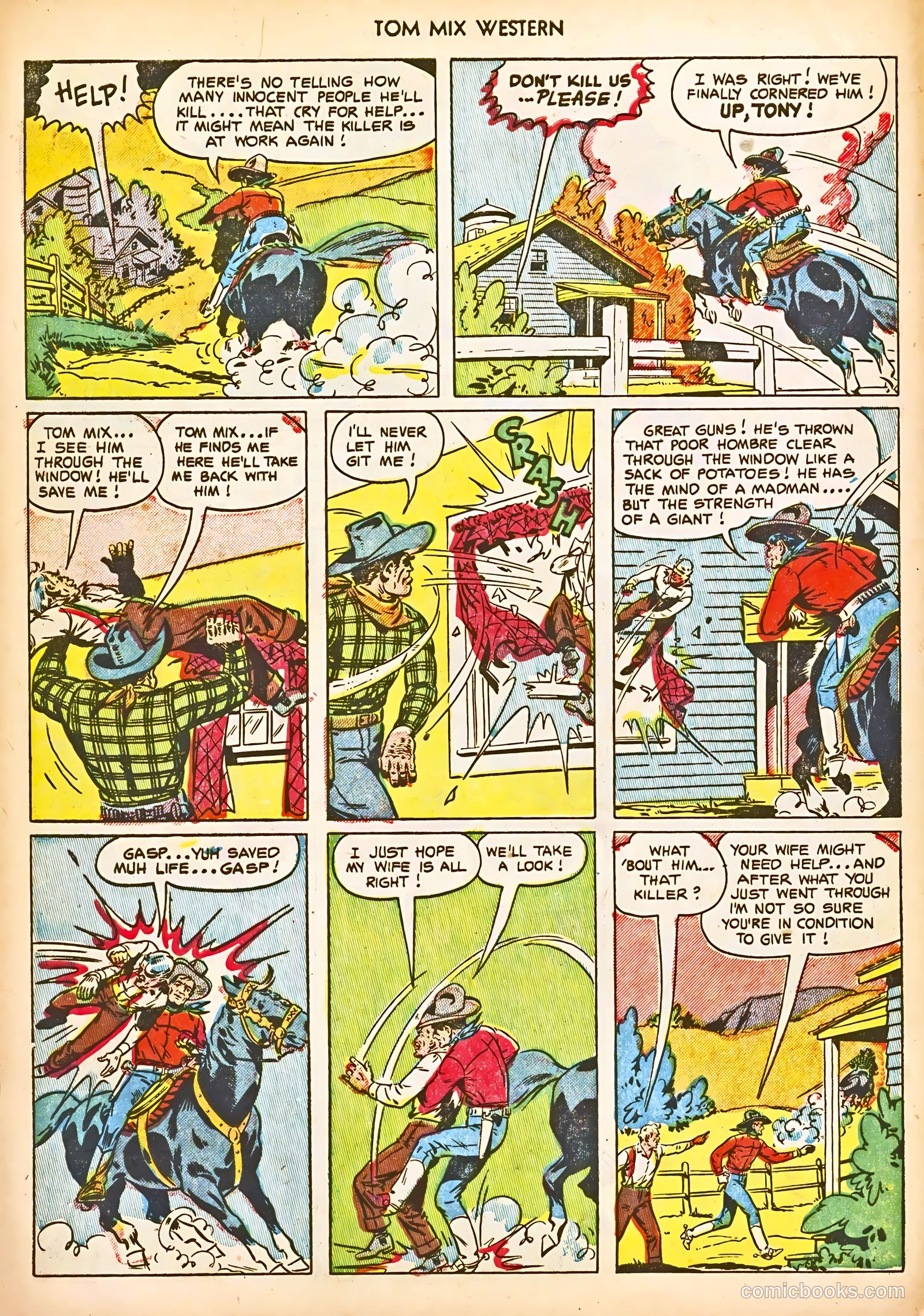 Tom Mix Western #59 — page 6 of 36