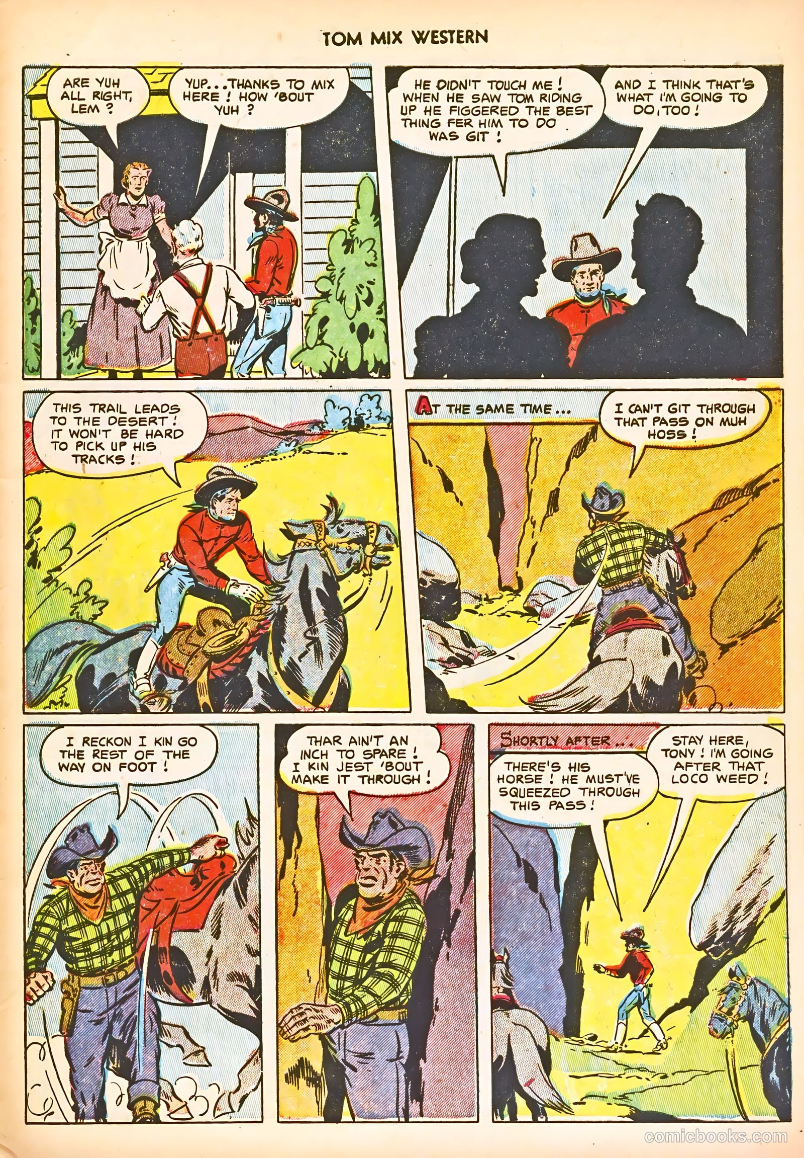 Tom Mix Western #59 — page 7 of 36