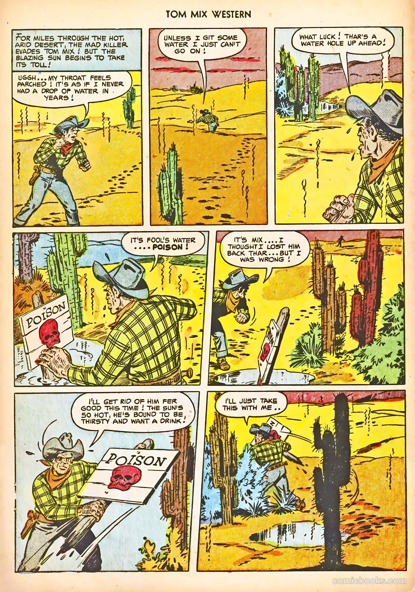 Tom Mix Western #59 — page 8 of 36
