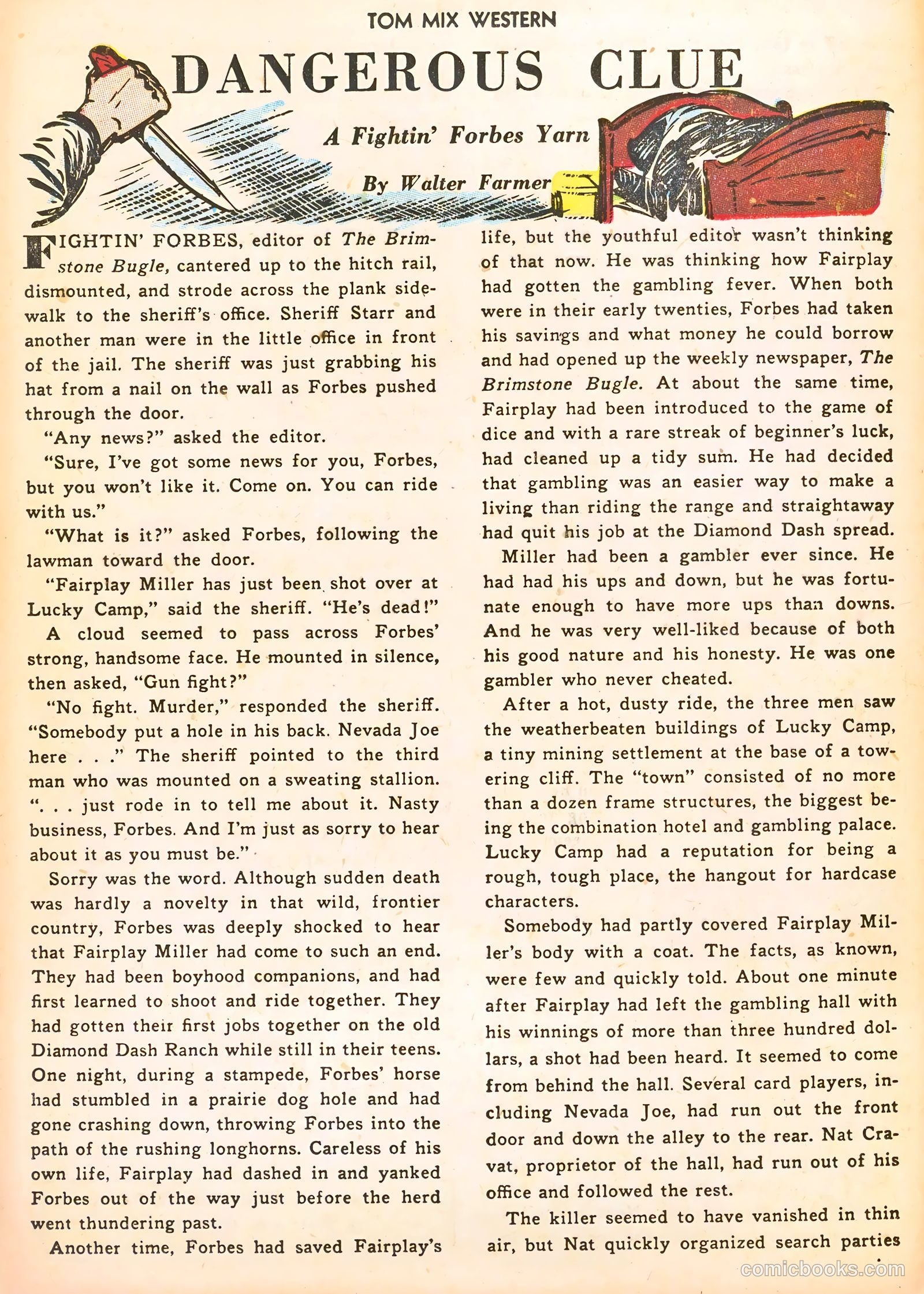 Tom Mix Western #59 — page 12 of 36