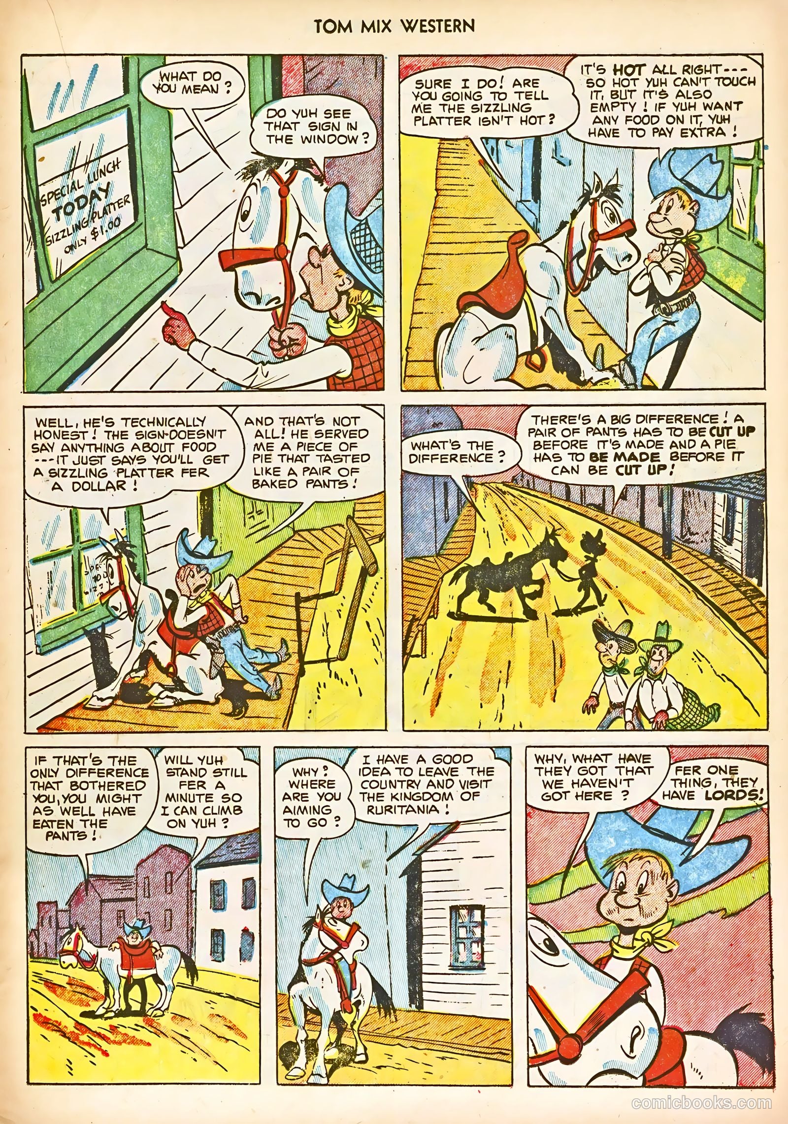 Tom Mix Western #59 — page 15 of 36