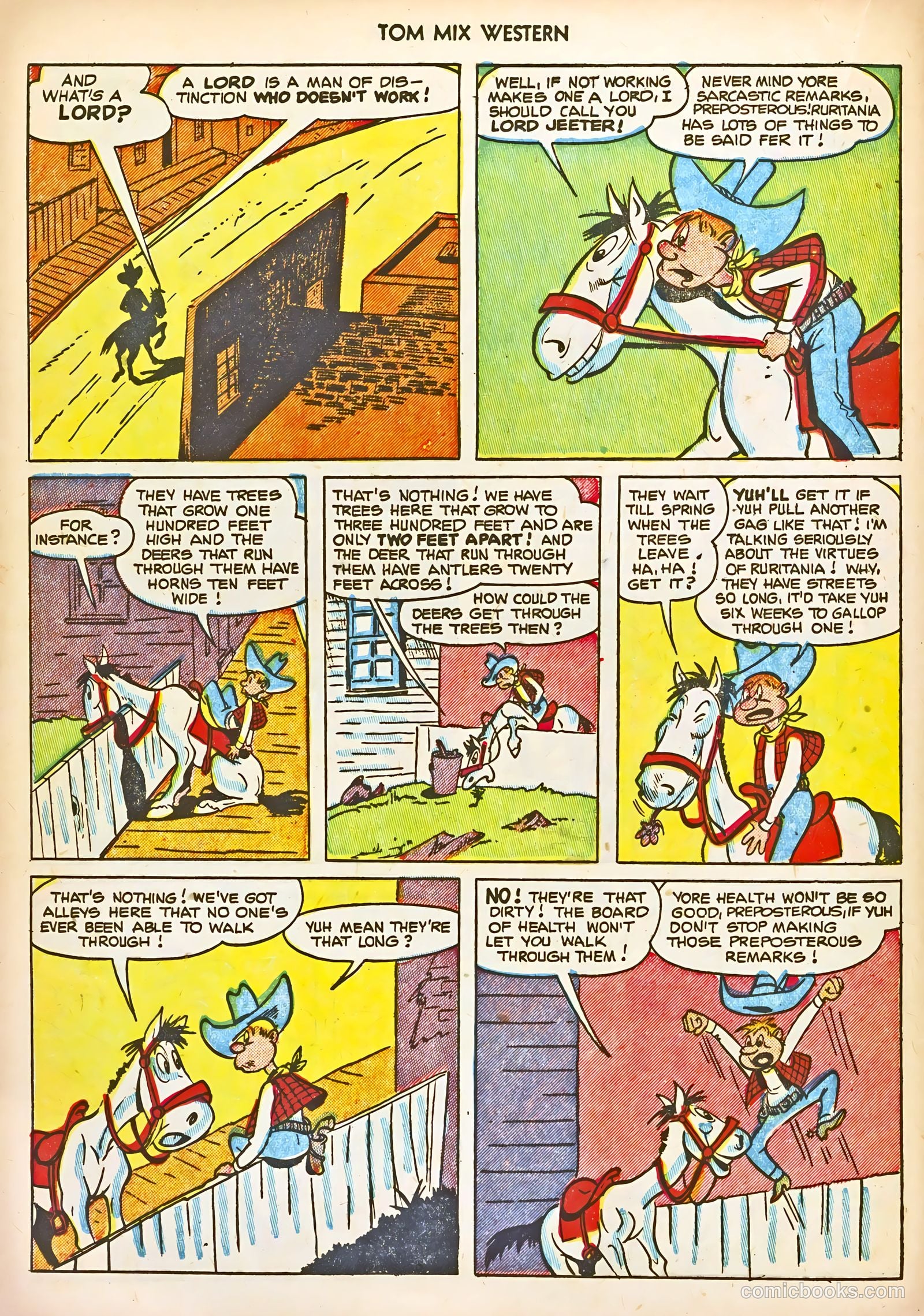Tom Mix Western #59 — page 16 of 36