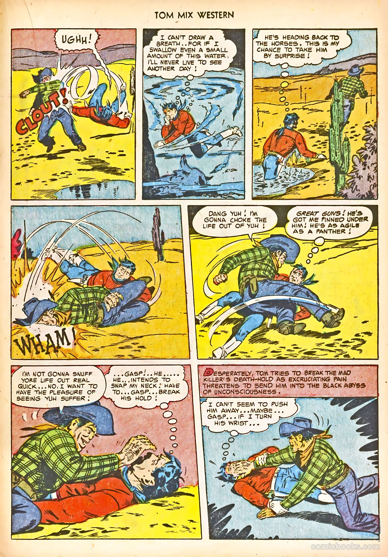 Tom Mix Western #59 — page 19 of 36