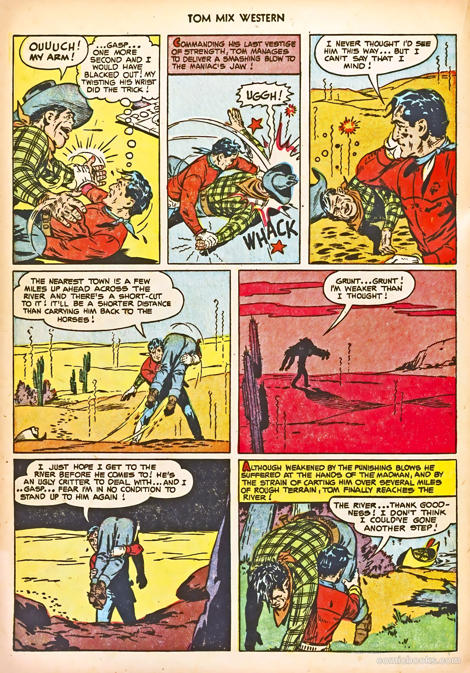 Tom Mix Western #59 — page 20 of 36