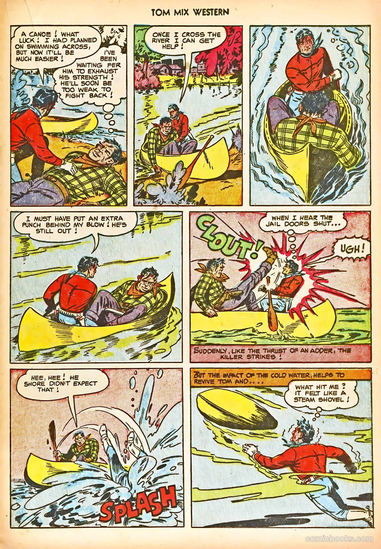 Tom Mix Western #59 — page 21 of 36