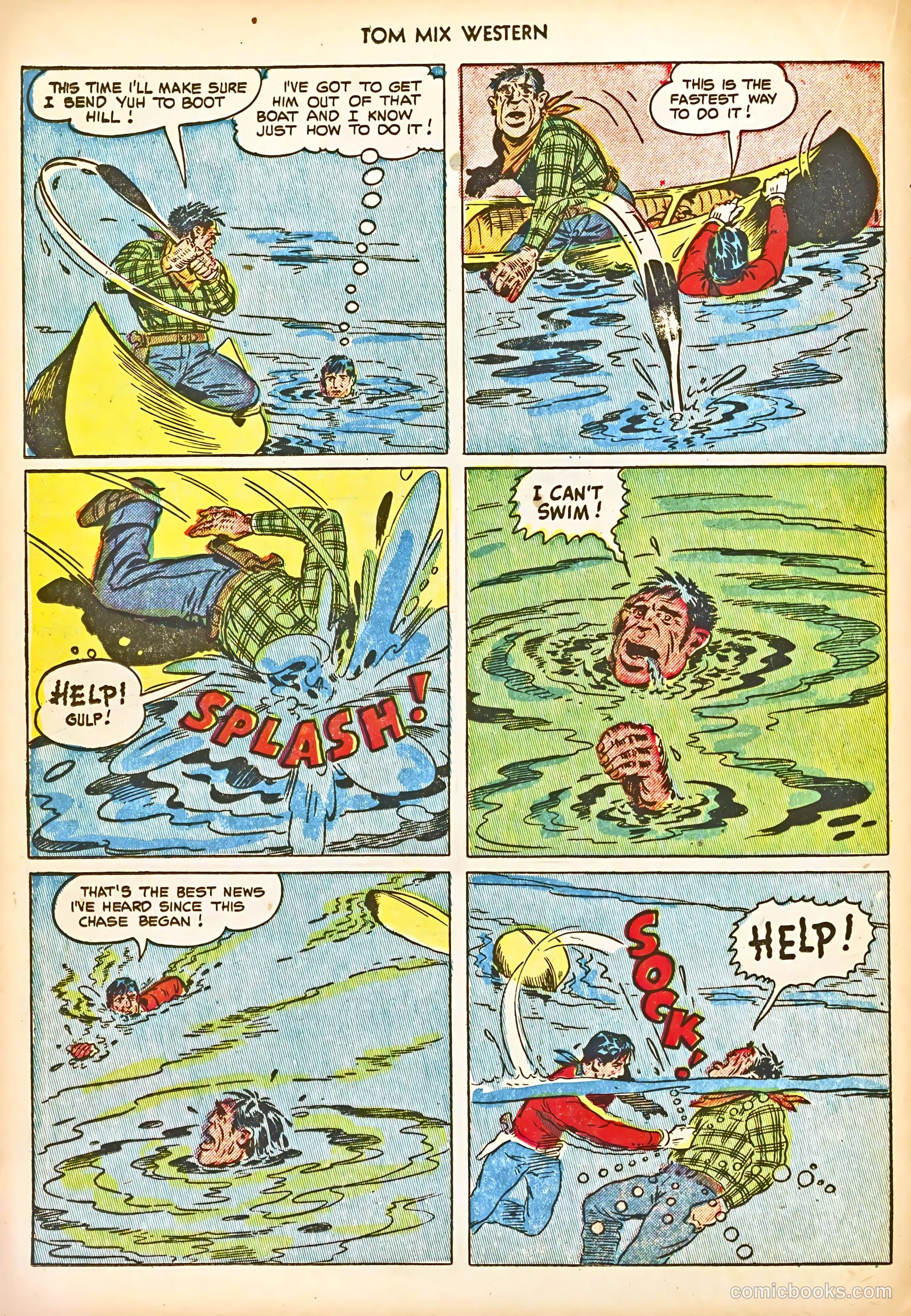 Tom Mix Western #59 — page 22 of 36