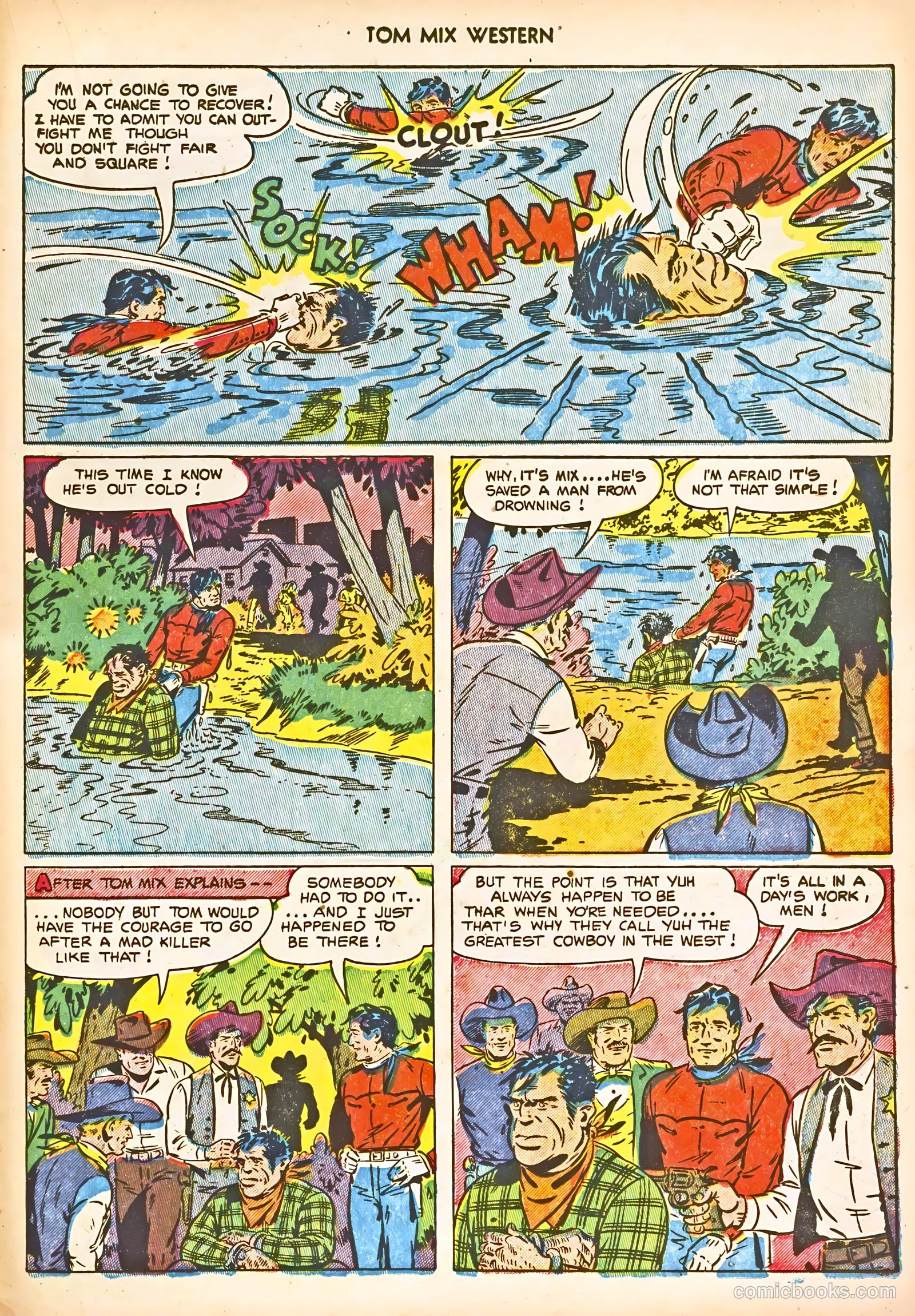 Tom Mix Western #59 — page 23 of 36