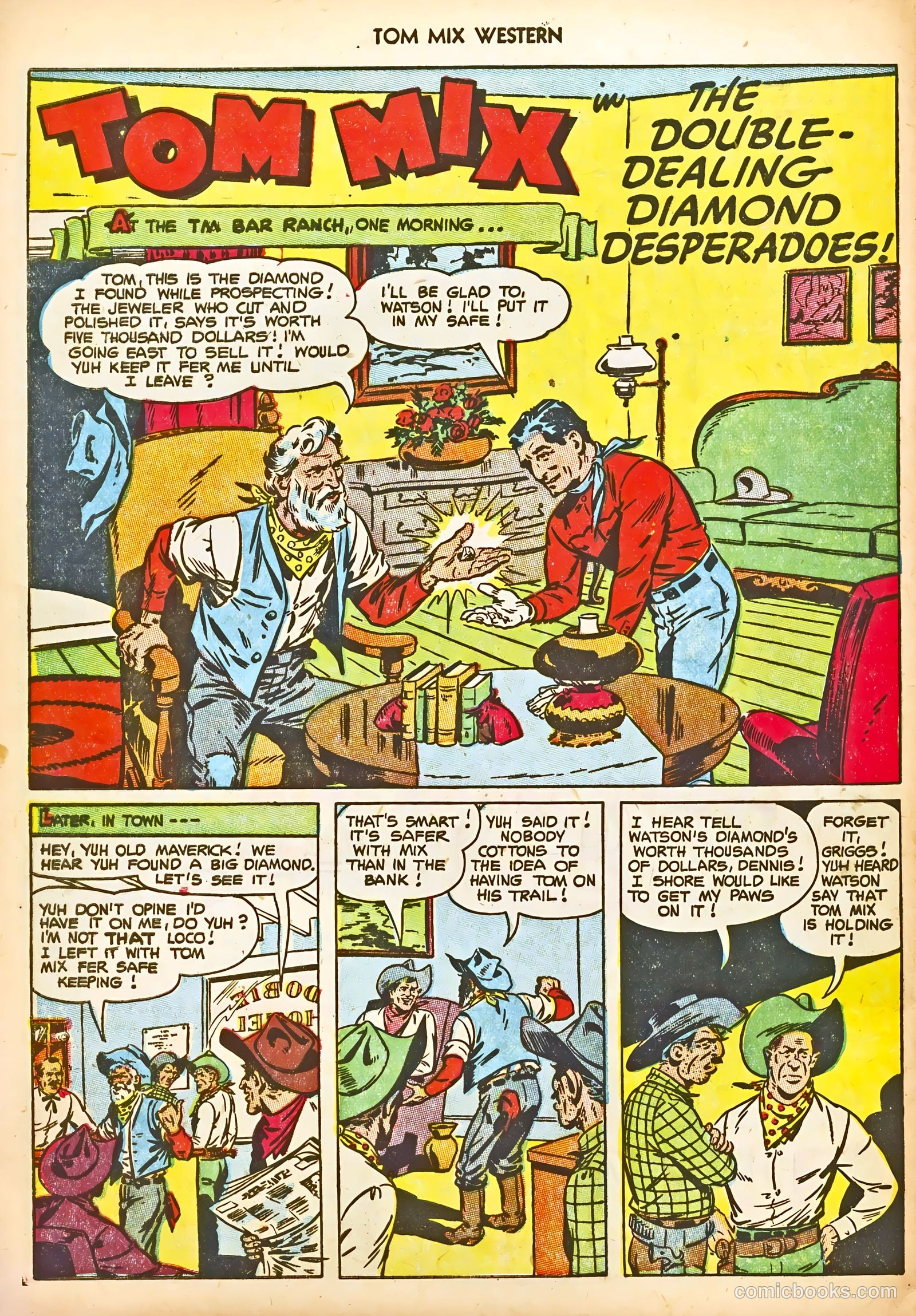 Tom Mix Western #59 — page 28 of 36