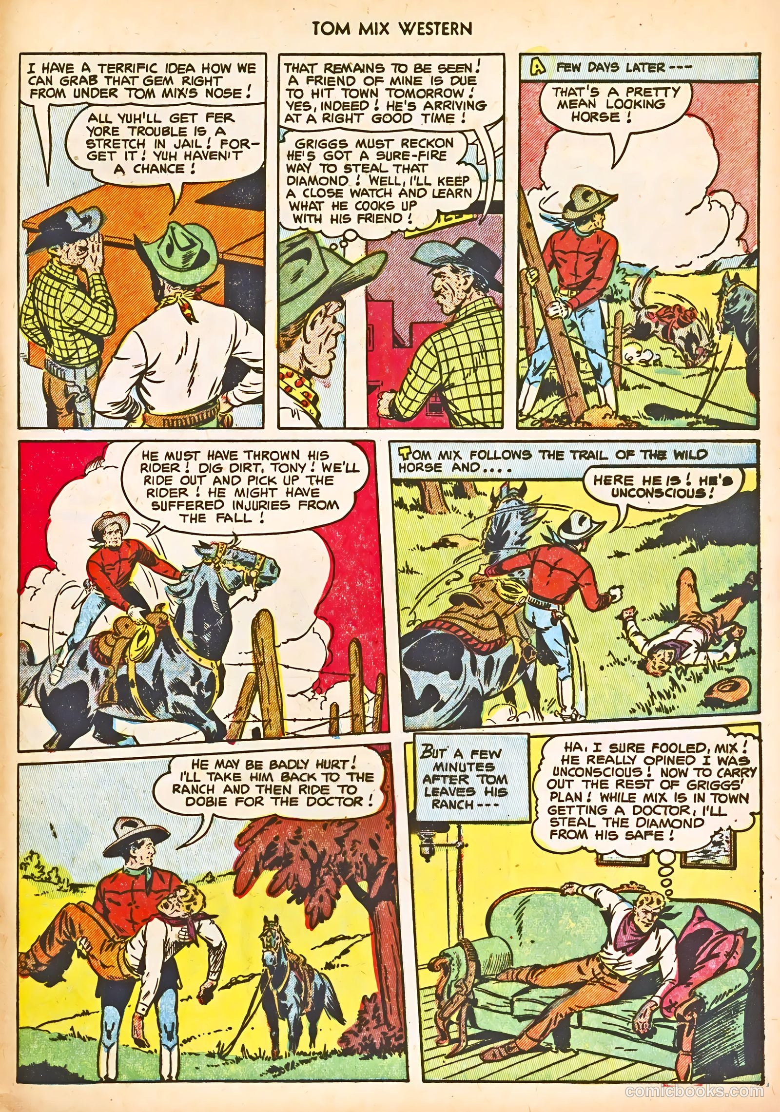 Tom Mix Western #59 — page 29 of 36