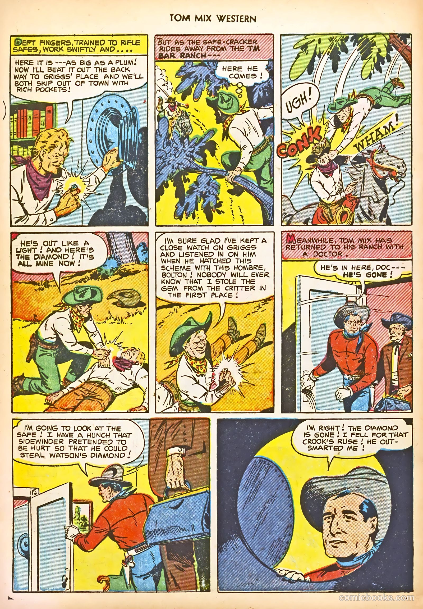 Tom Mix Western #59 — page 30 of 36