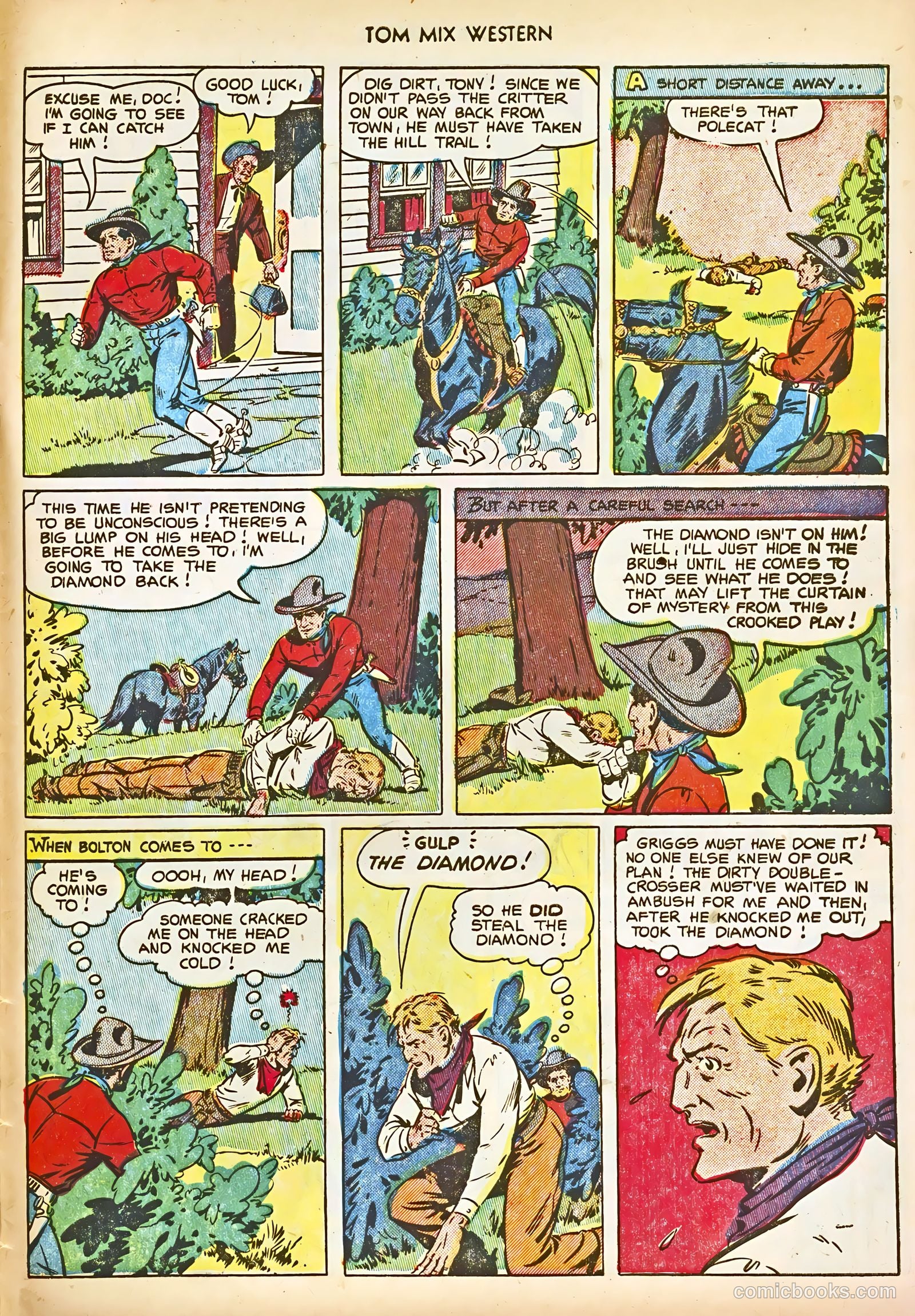 Tom Mix Western #59 — page 31 of 36