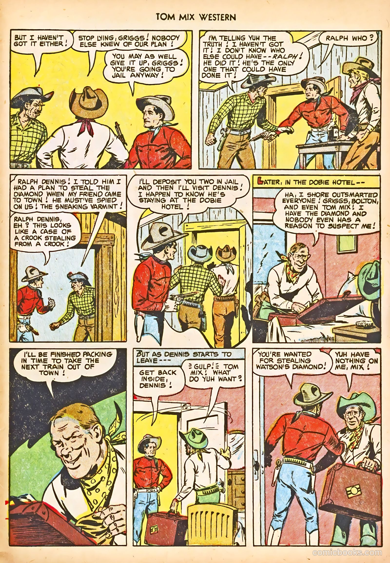 Tom Mix Western #59 — page 33 of 36
