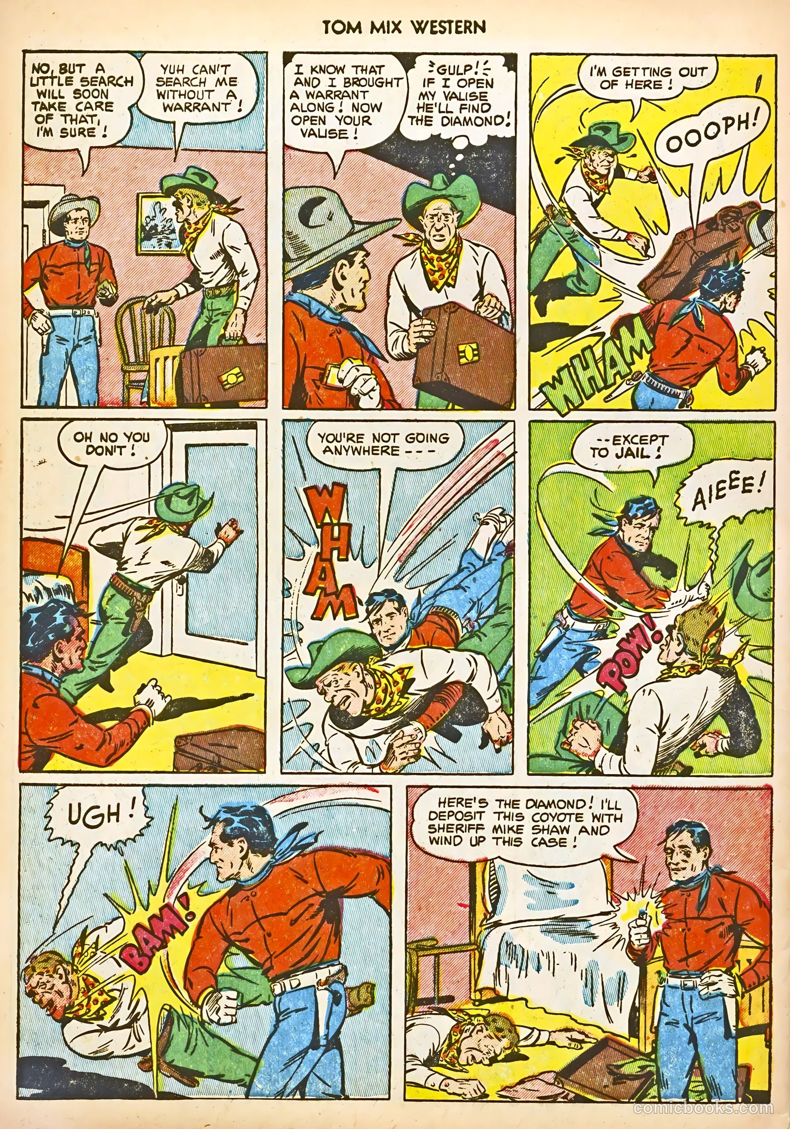 Tom Mix Western #59 — page 34 of 36