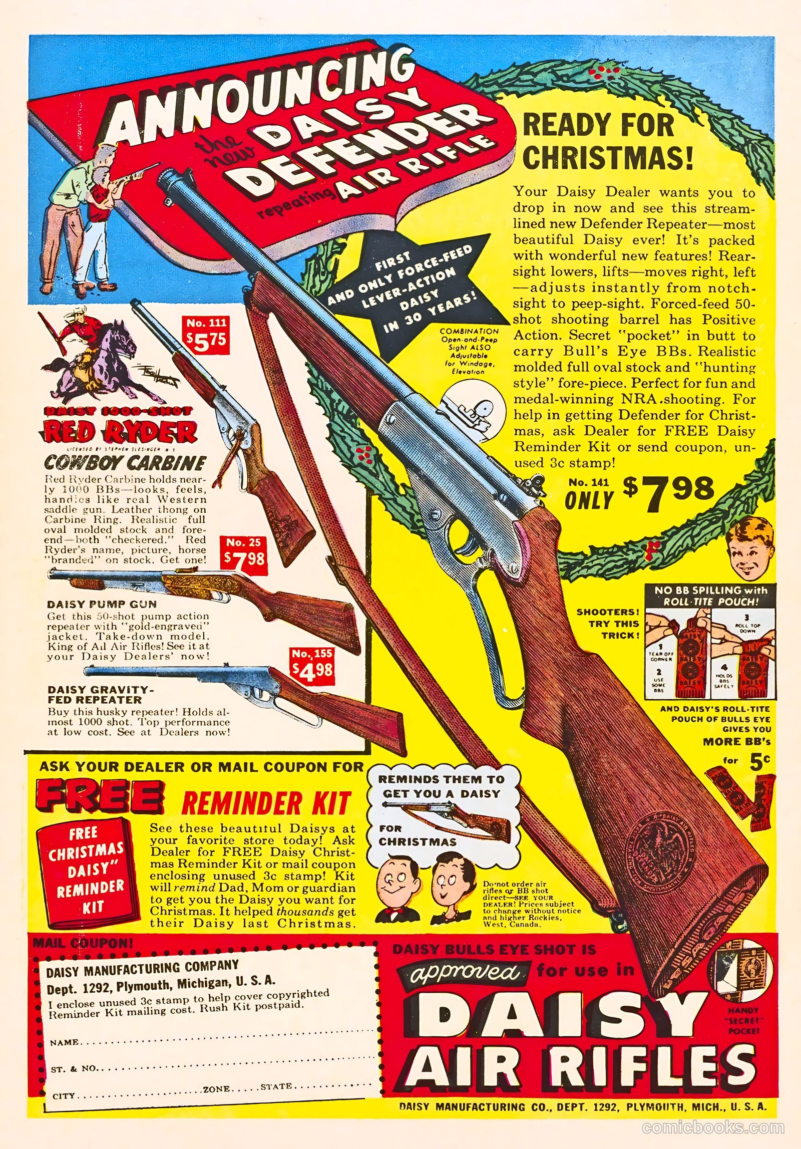 Tom Mix Western #59 — page 36 of 36