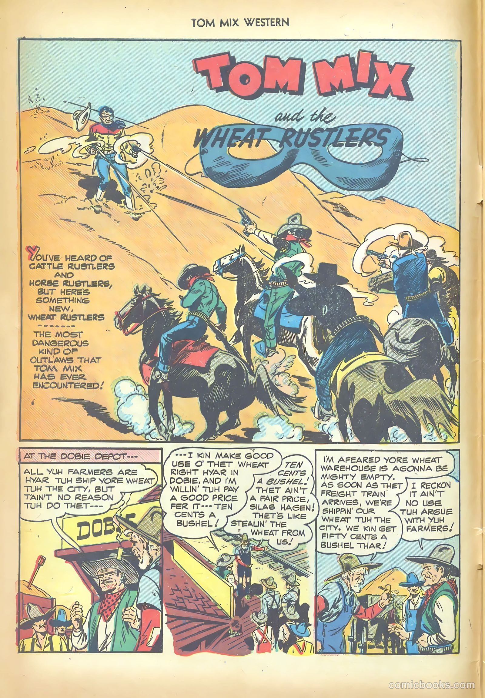 Tom Mix Western #6 — page 4 of 52