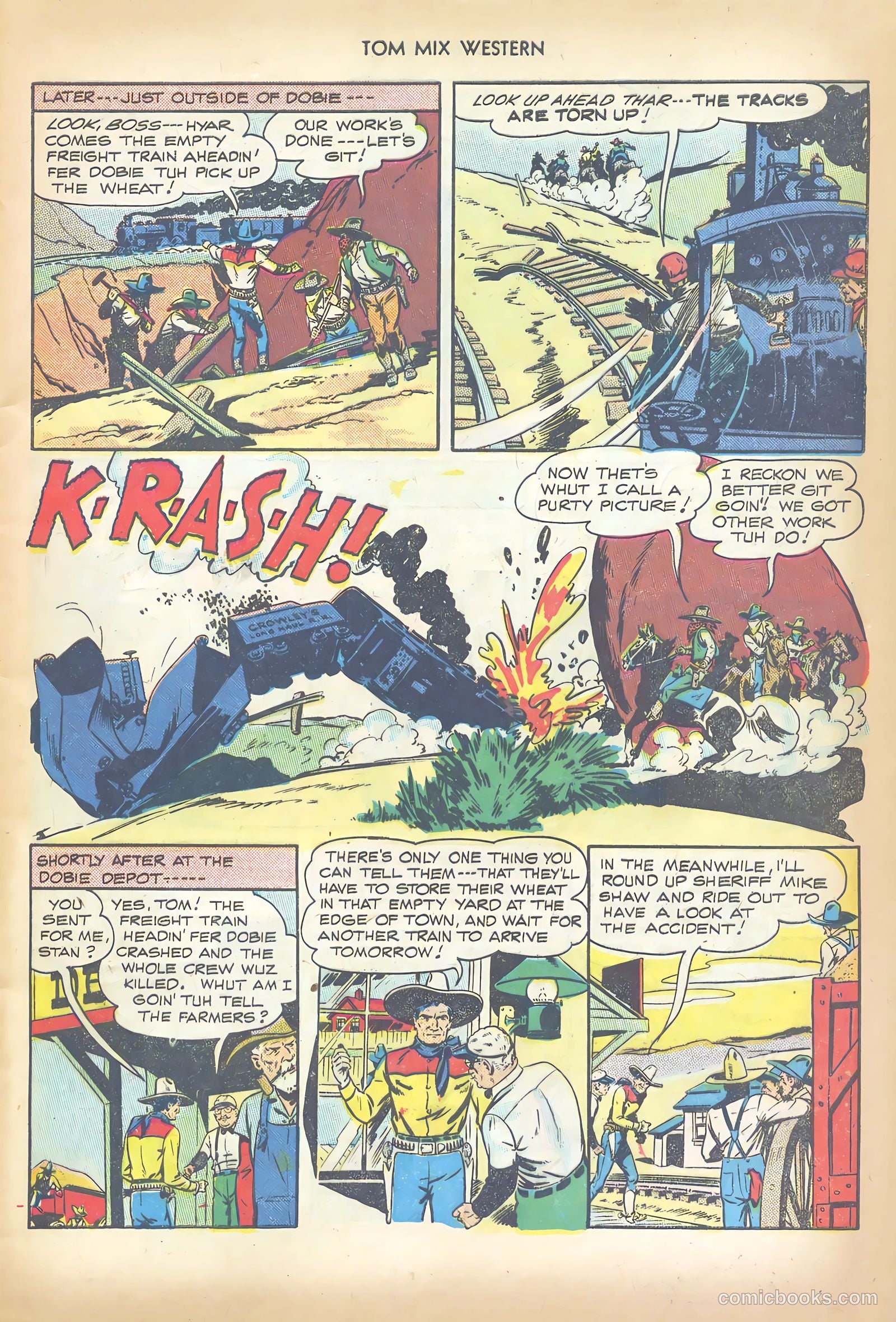 Tom Mix Western #6 — page 5 of 52
