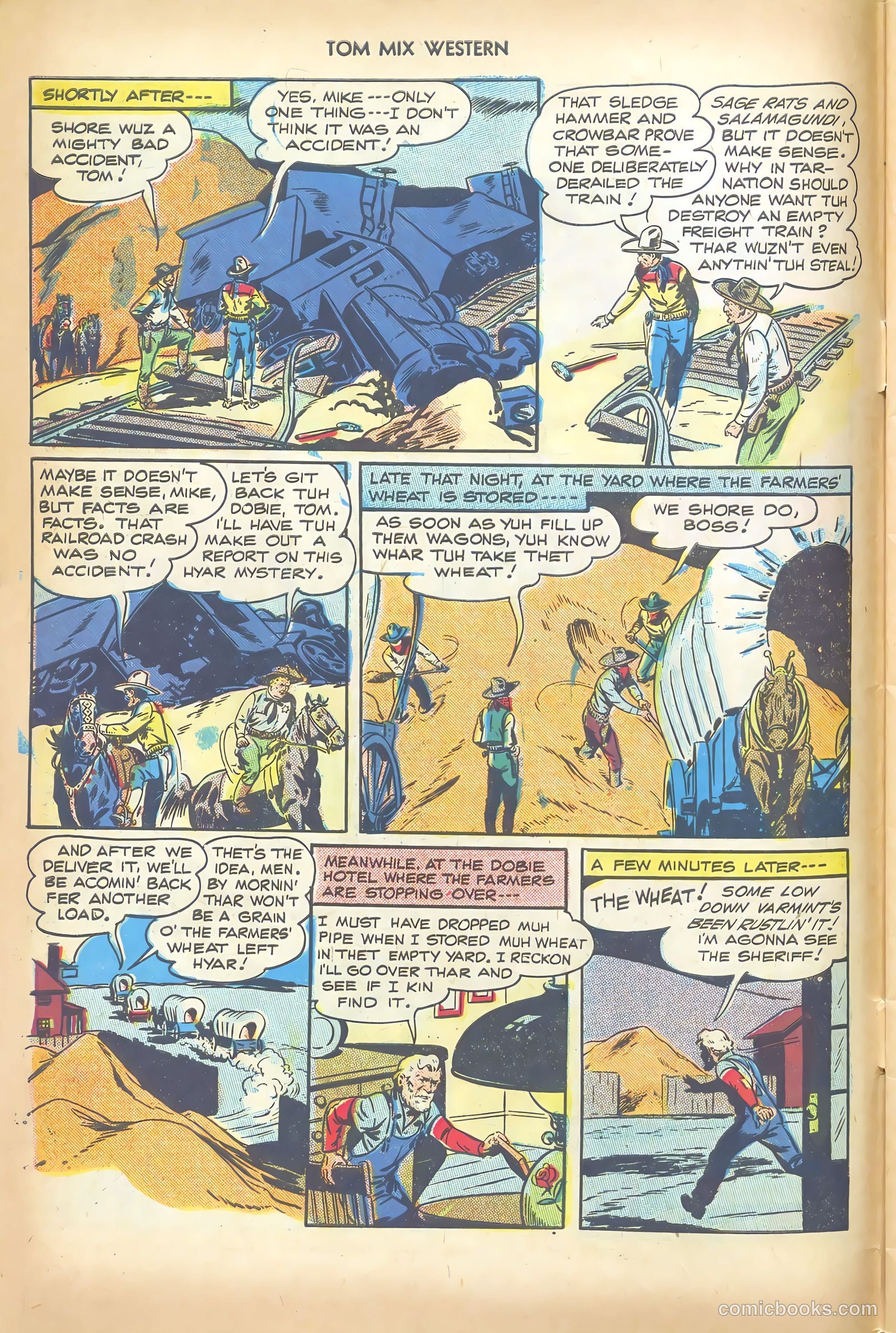 Tom Mix Western #6 — page 6 of 52