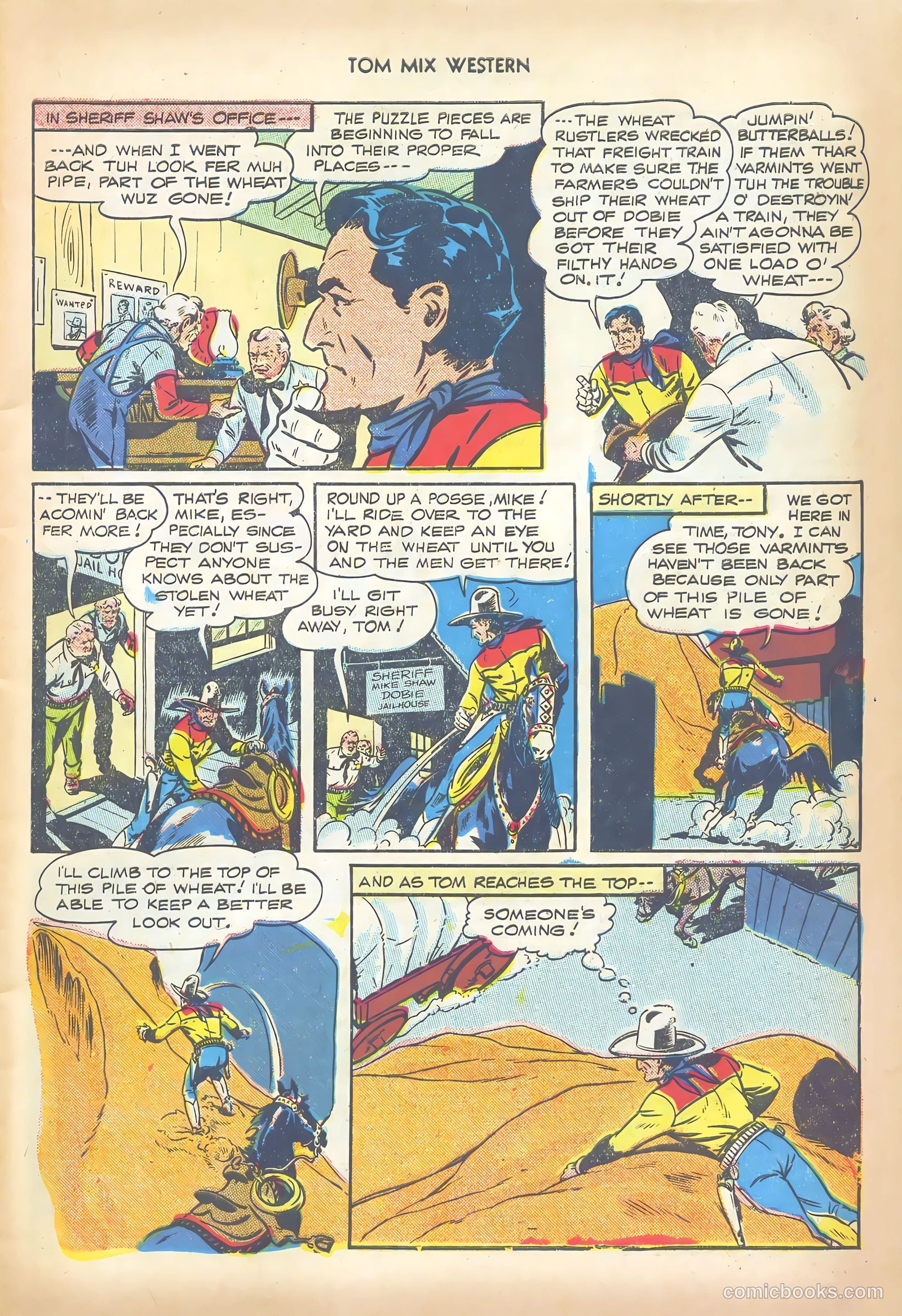 Tom Mix Western #6 — page 7 of 52