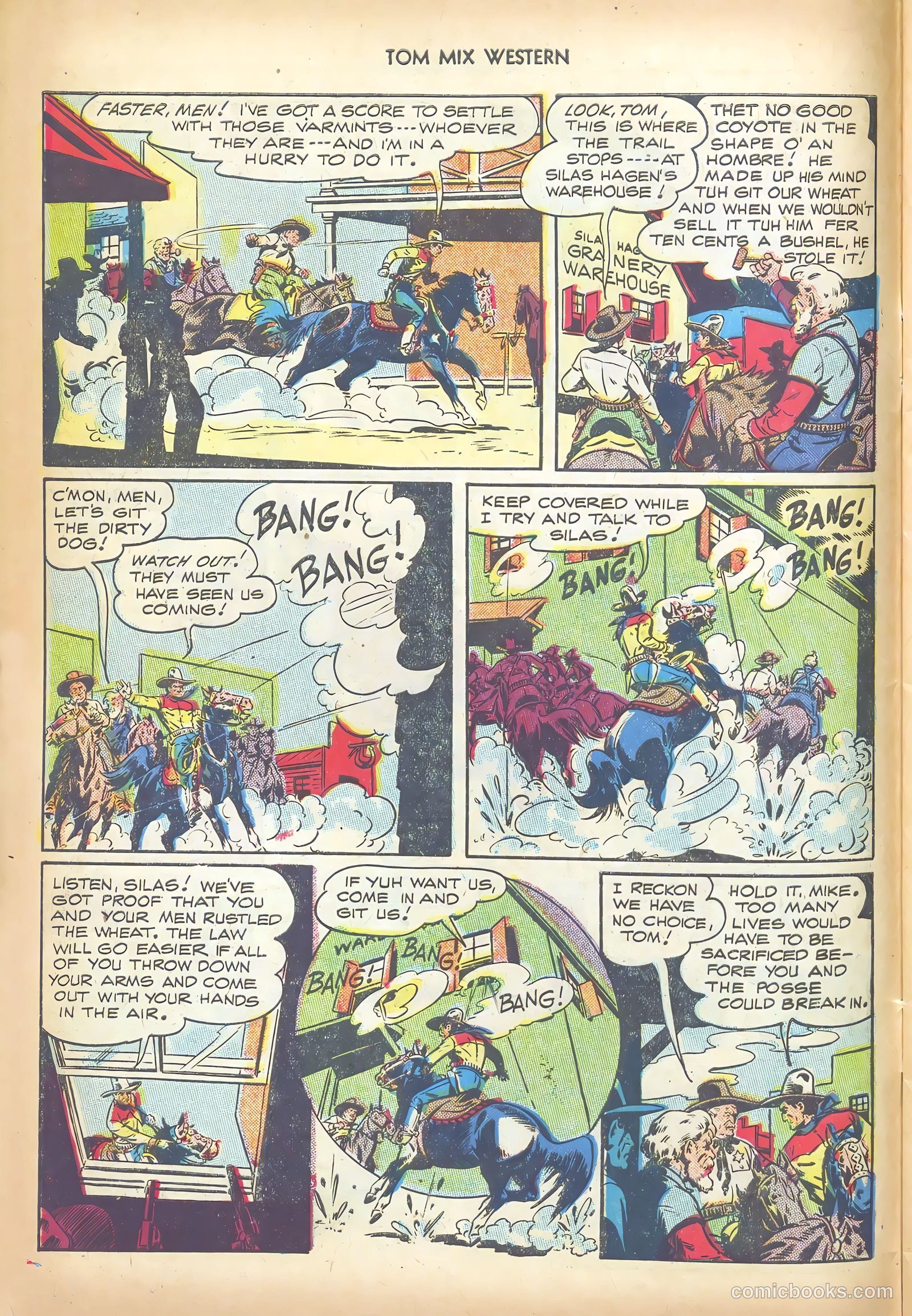 Tom Mix Western #6 — page 10 of 52