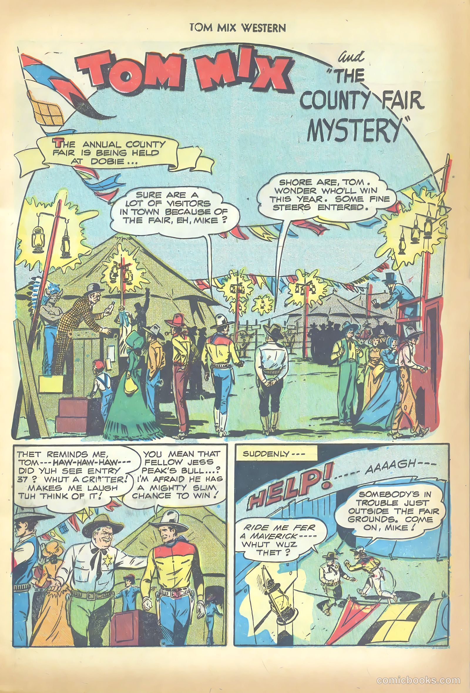 Tom Mix Western #6 — page 17 of 52