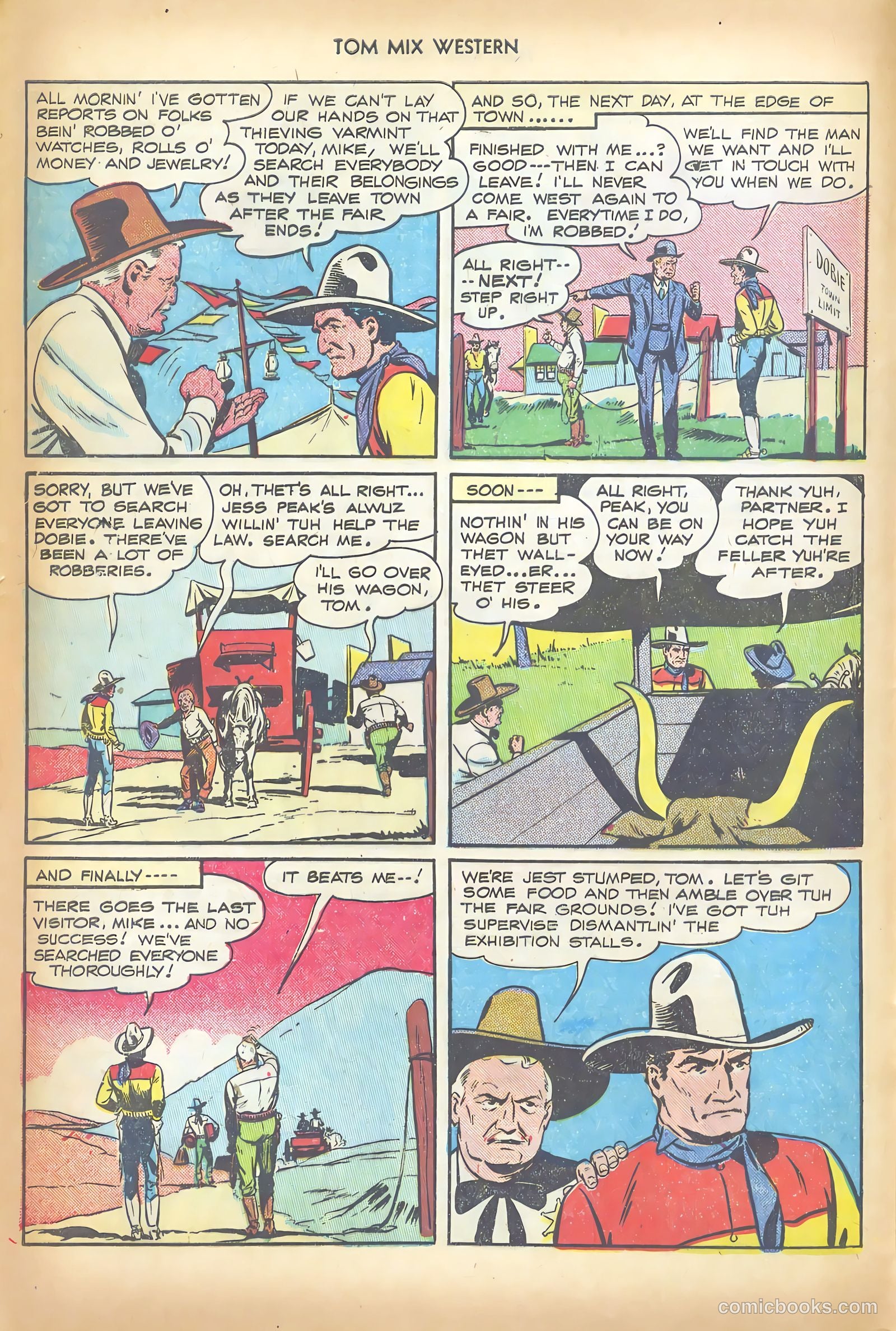 Tom Mix Western #6 — page 20 of 52