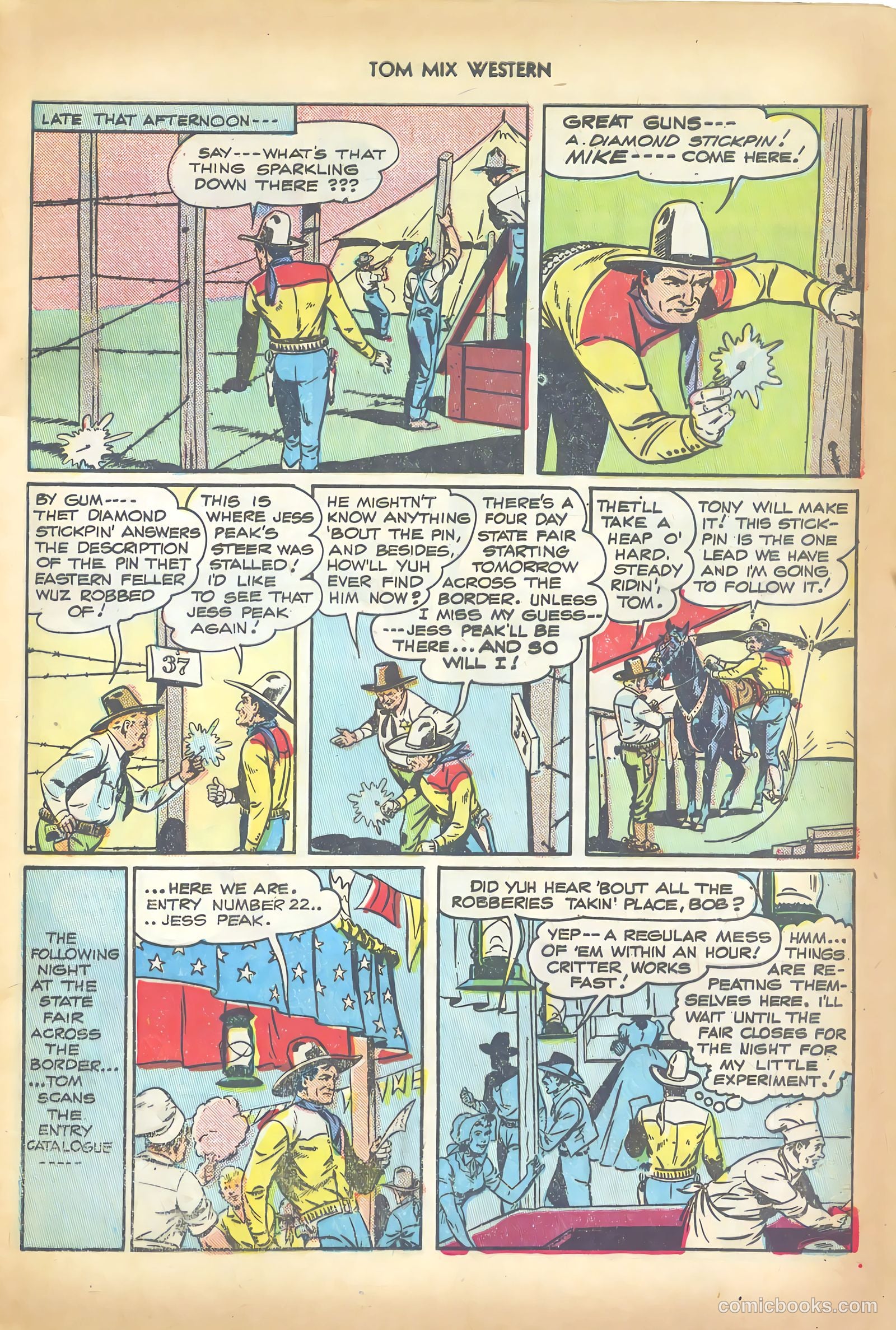 Tom Mix Western #6 — page 21 of 52