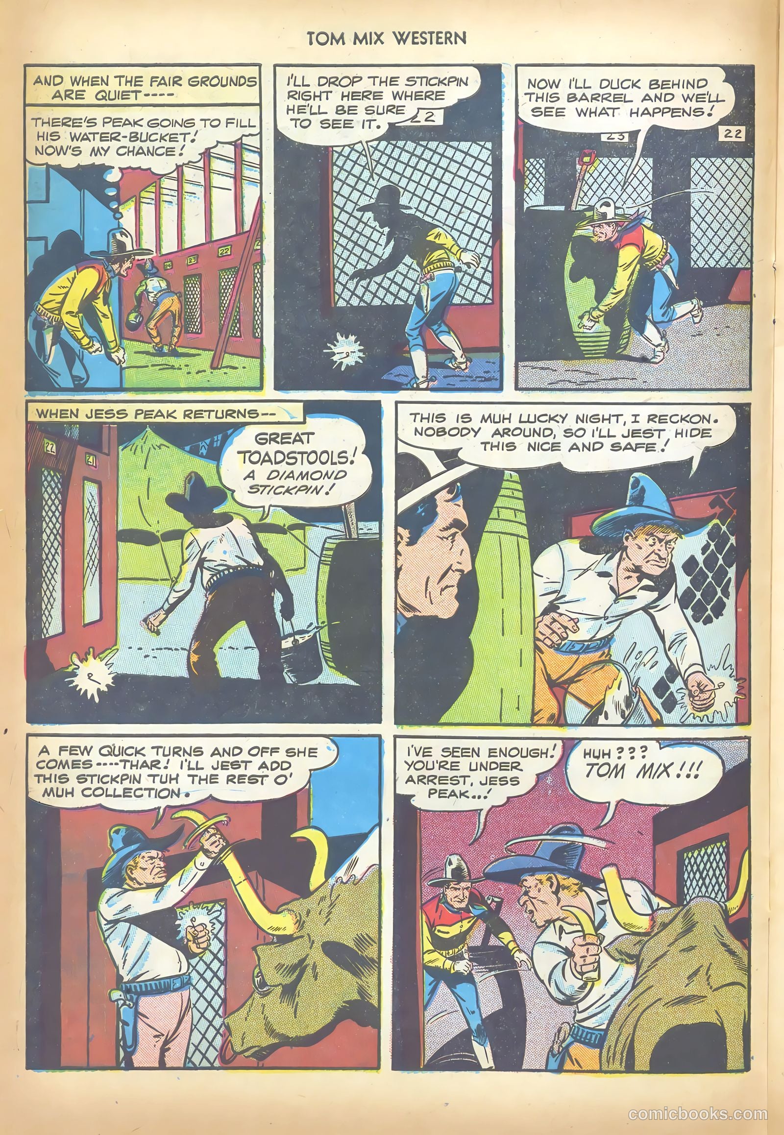 Tom Mix Western #6 — page 22 of 52