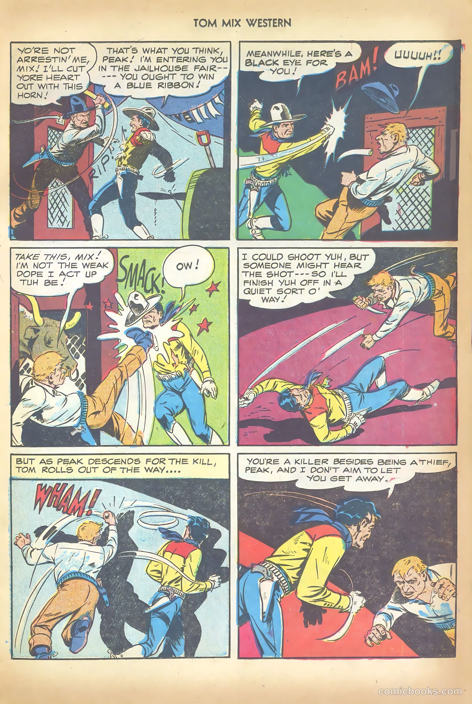 Tom Mix Western #6 — page 23 of 52
